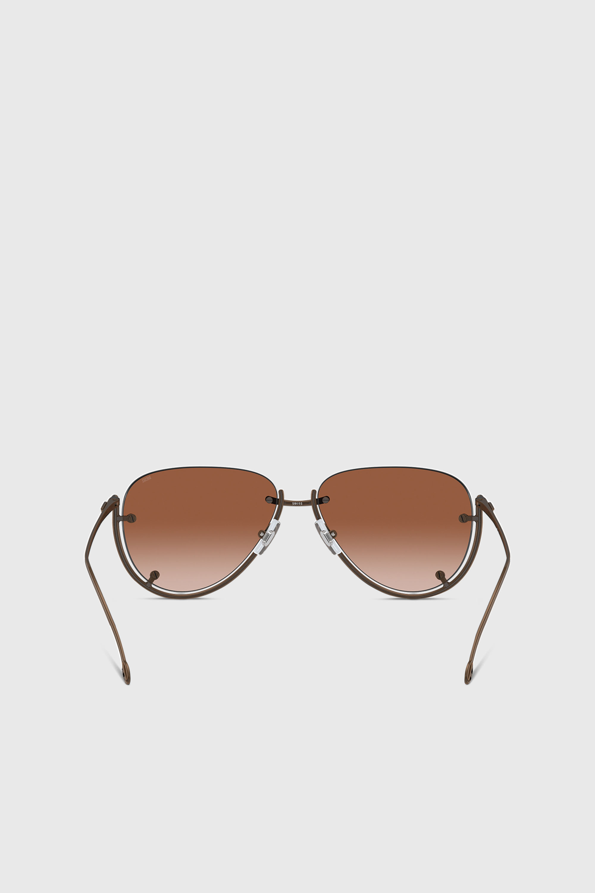 Diesel - 0DL1003, Unisex Brille in Pilotenform in Bronze - 3