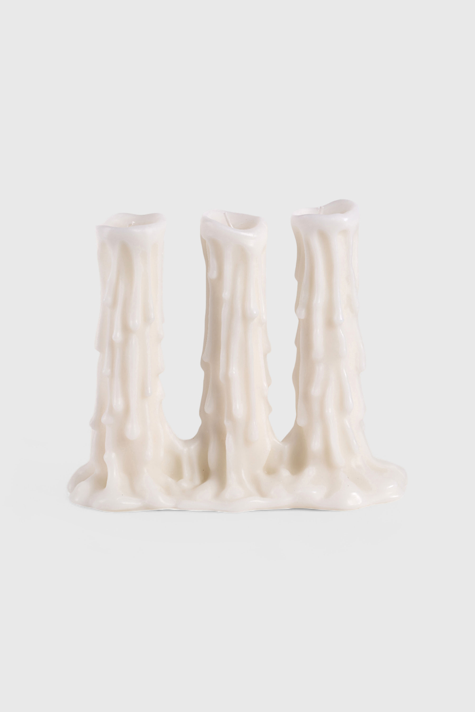 Diesel - 11166 CANDLE&nbsp;"MELT-D&rdquo; CM 15,8X35X29,5 TR, Unisex Dreik&ouml;rper‑Kerze in Wei&szlig; - 1