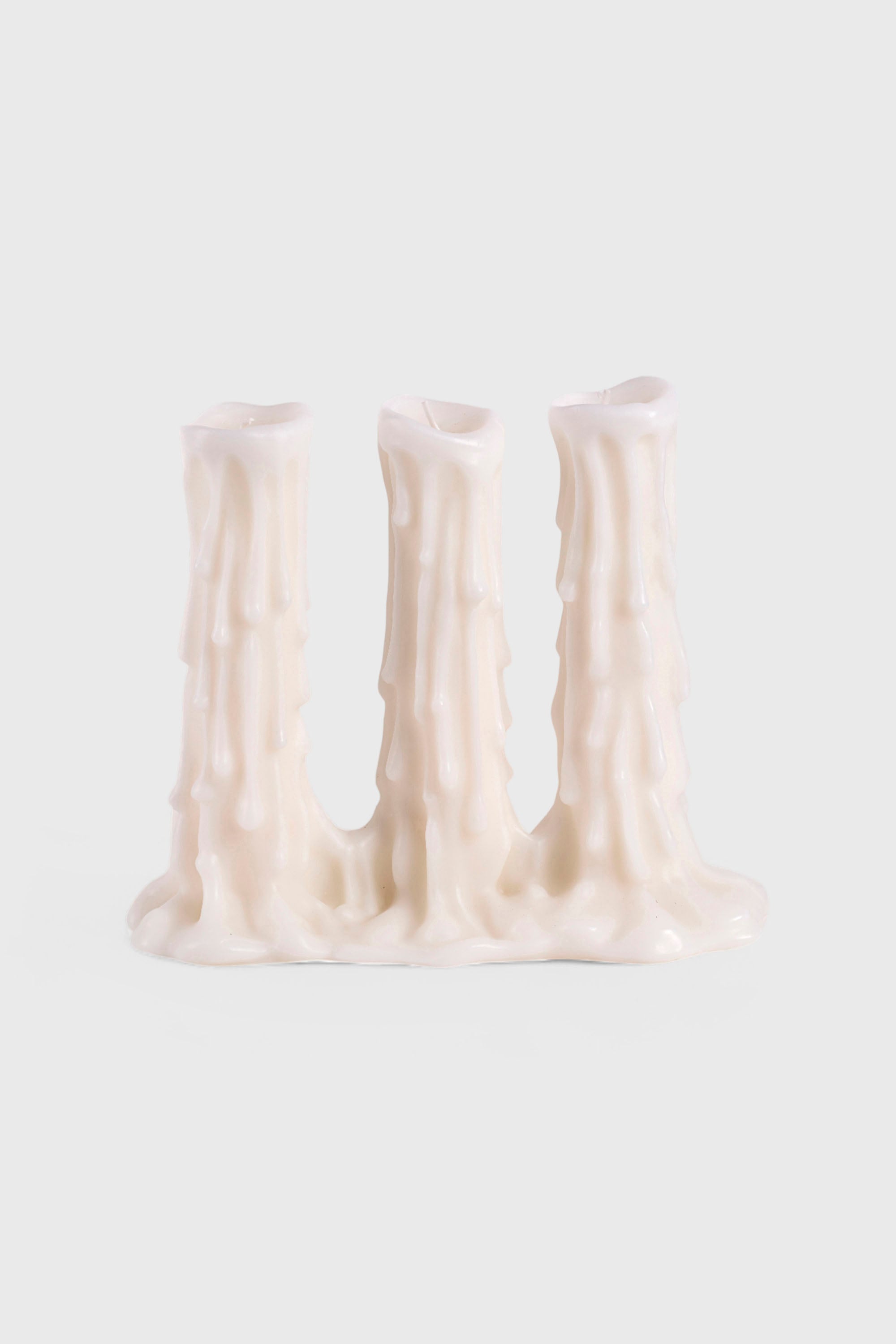 Diesel - 11166 CANDLE&nbsp;"MELT-D&rdquo; CM 15,8X35X29,5 TR, Unisex Dreik&ouml;rper‑Kerze in Wei&szlig; - 1