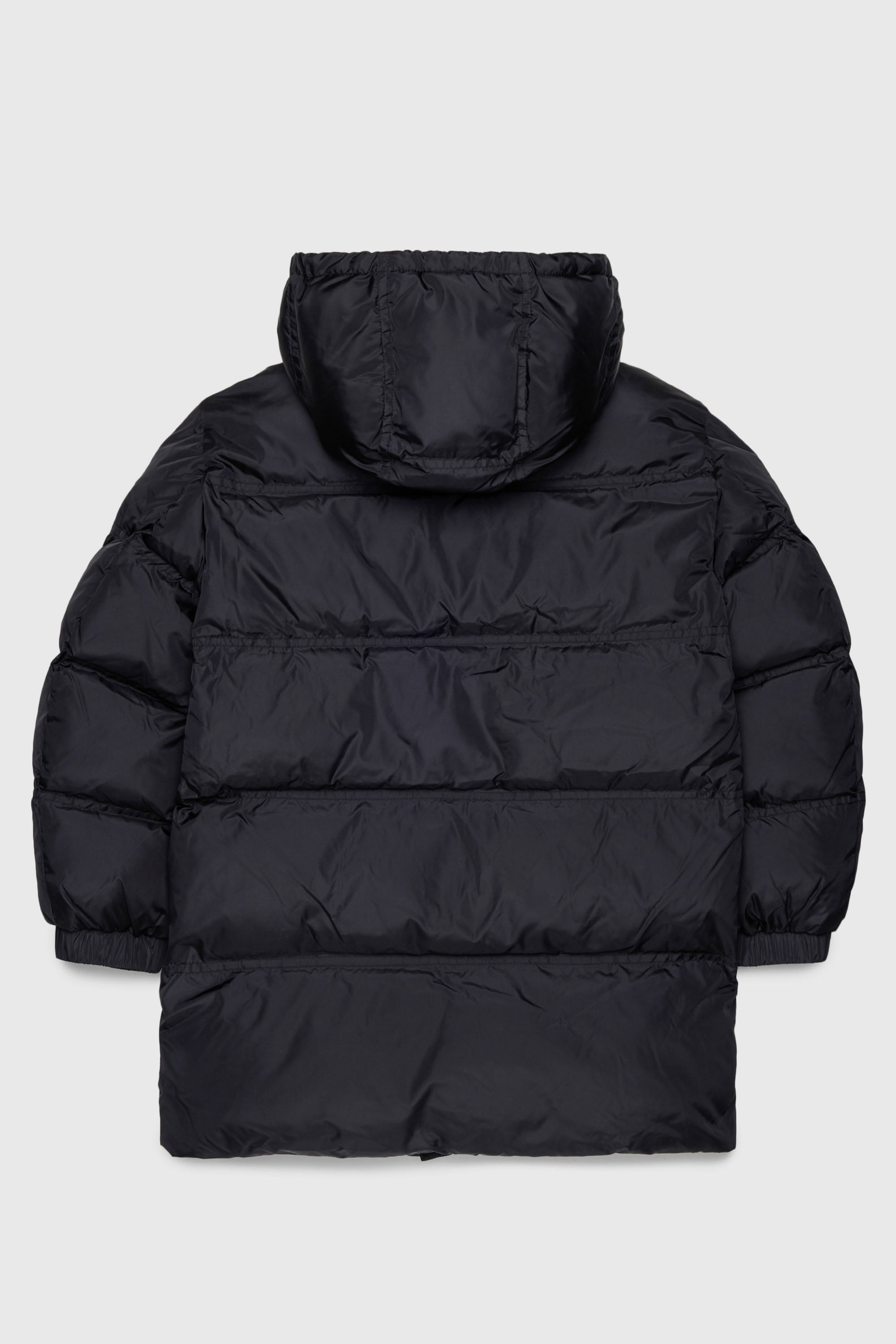 Diesel - JRIVONLONG, Unisex's Puffer coat with oversized pockets in Black - 2
