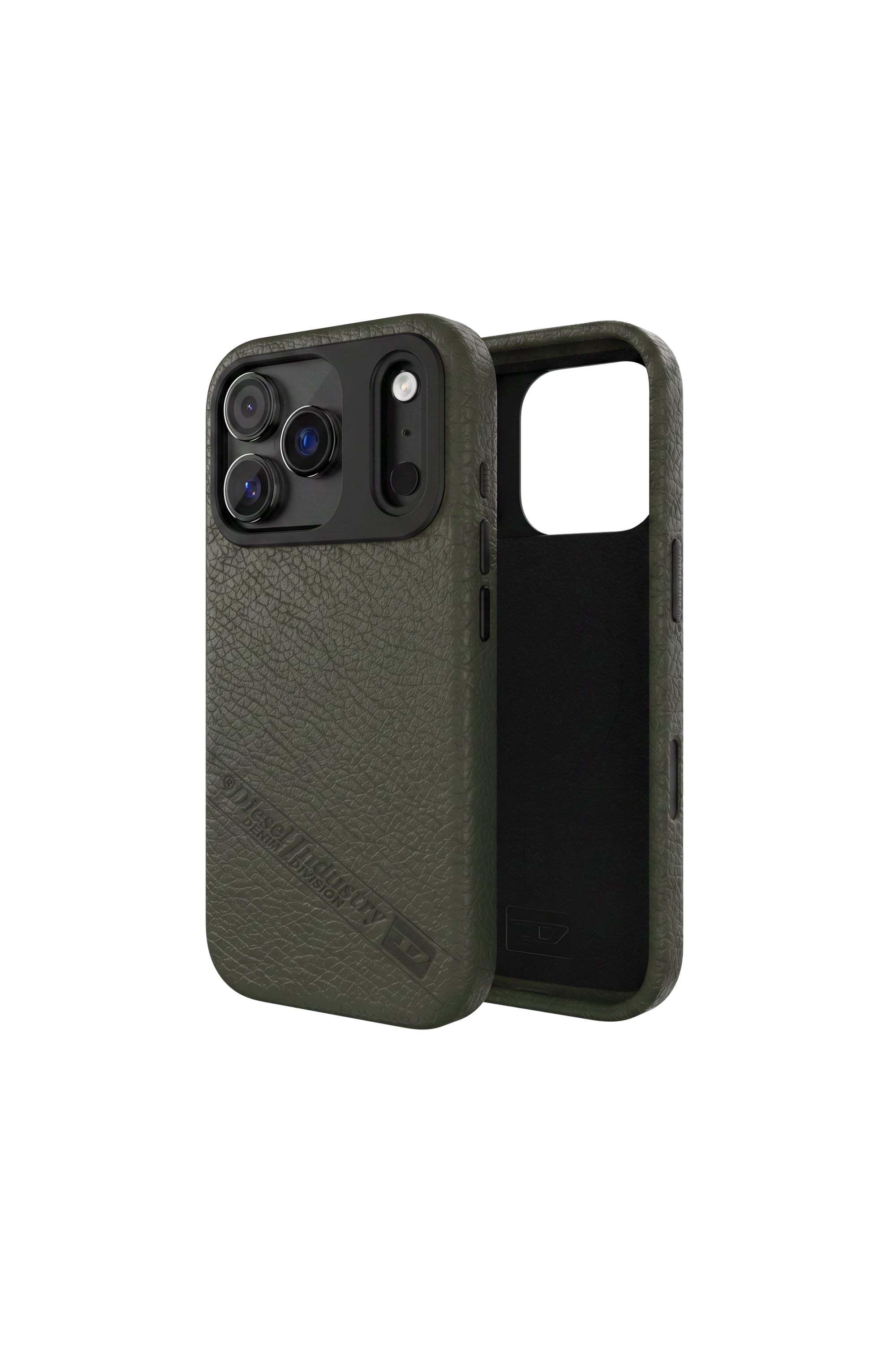 Diesel - 60647 MOULDED CASE, Unisex Flag D H&uuml;lle mit MagSafe f&uuml;r iPhone 17 Pro in Dunkelgr&uuml;n - 1