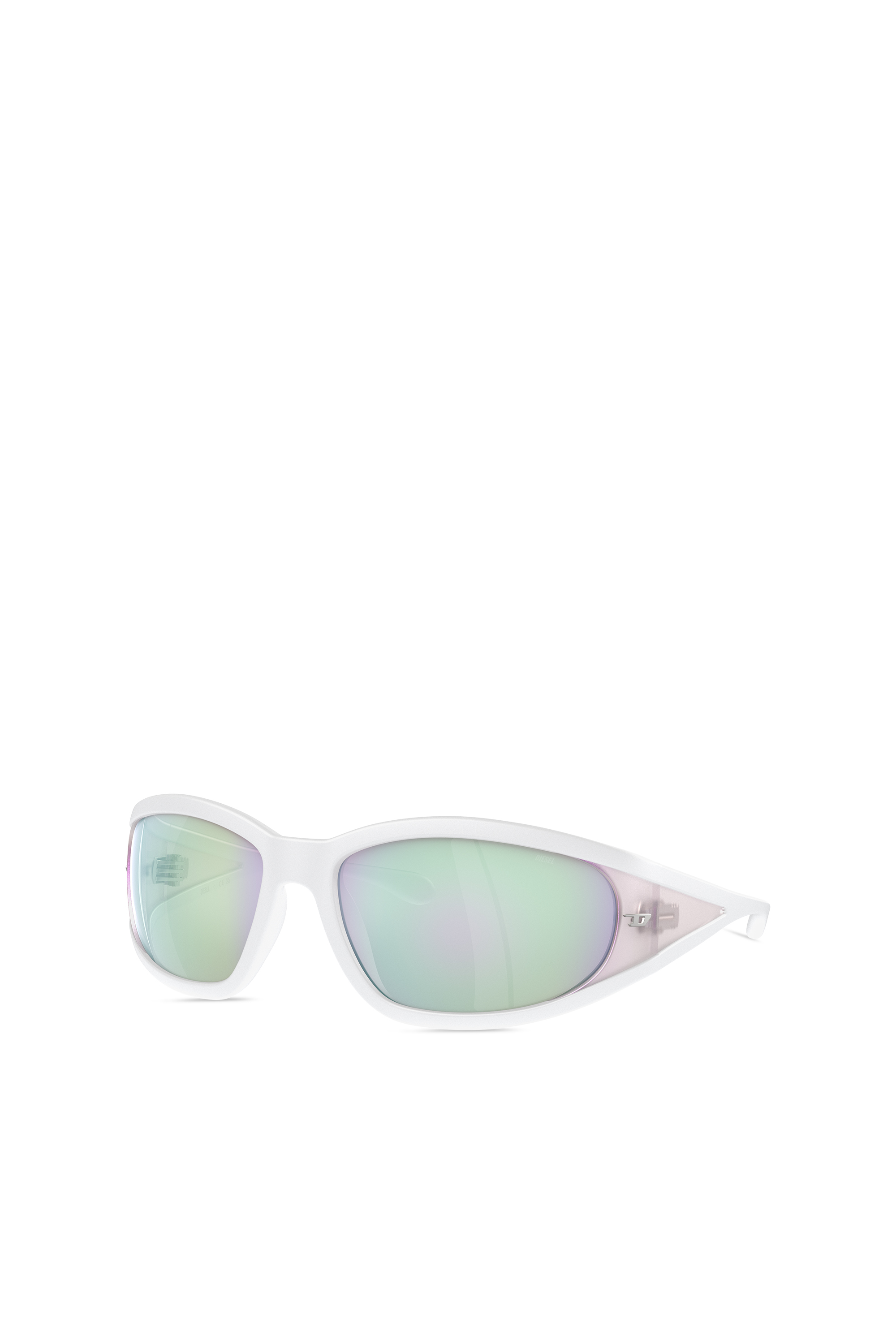 Diesel - 0DL3002, Unisex Sonnenbrille aus acetat mit rechteckigen gläsern in Bubble - 5