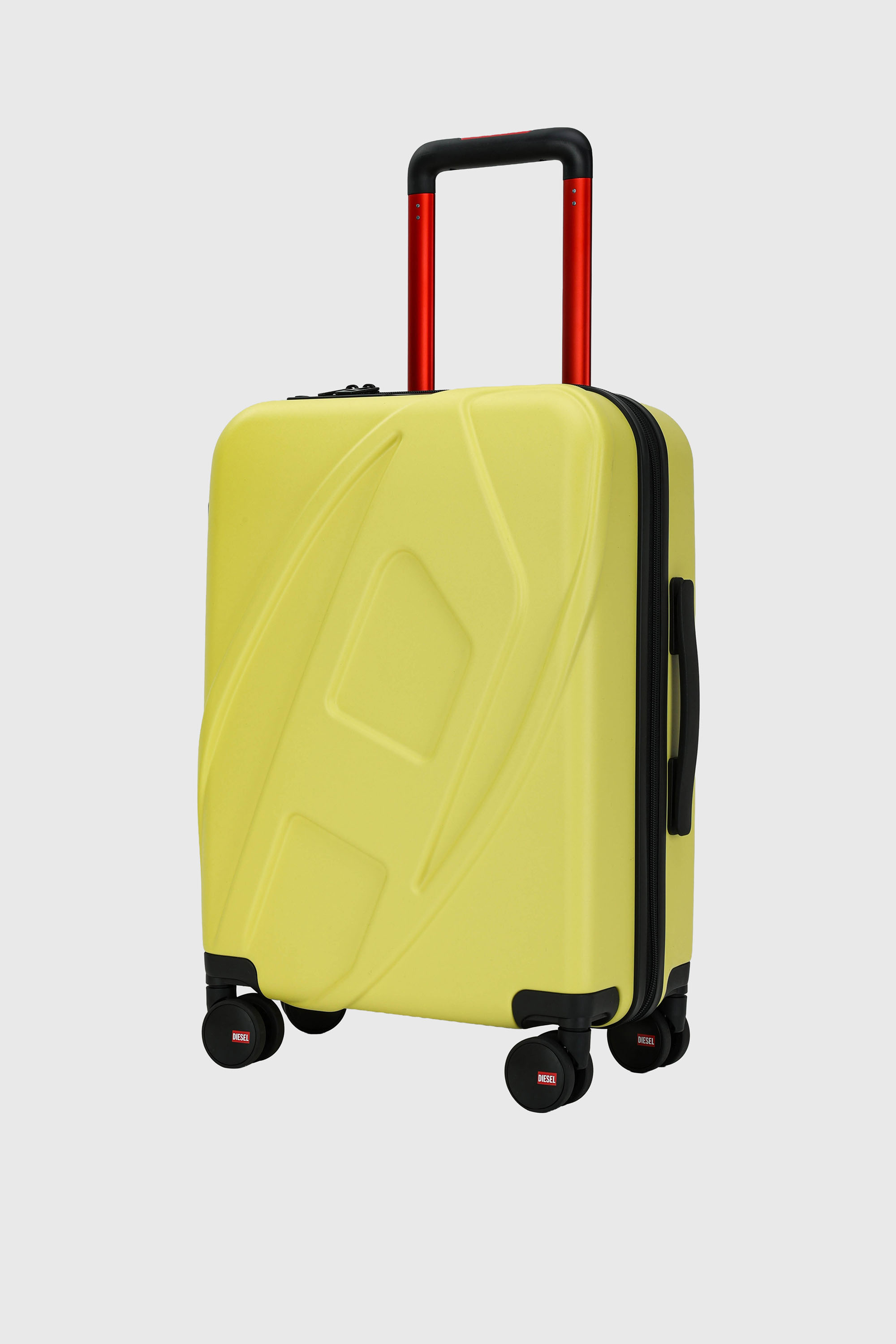 Diesel - LU0043 HARD LUGGAGE - DSL012, Unisex Oval D Koffer Gr&ouml;&szlig;e S in Gelb - 5