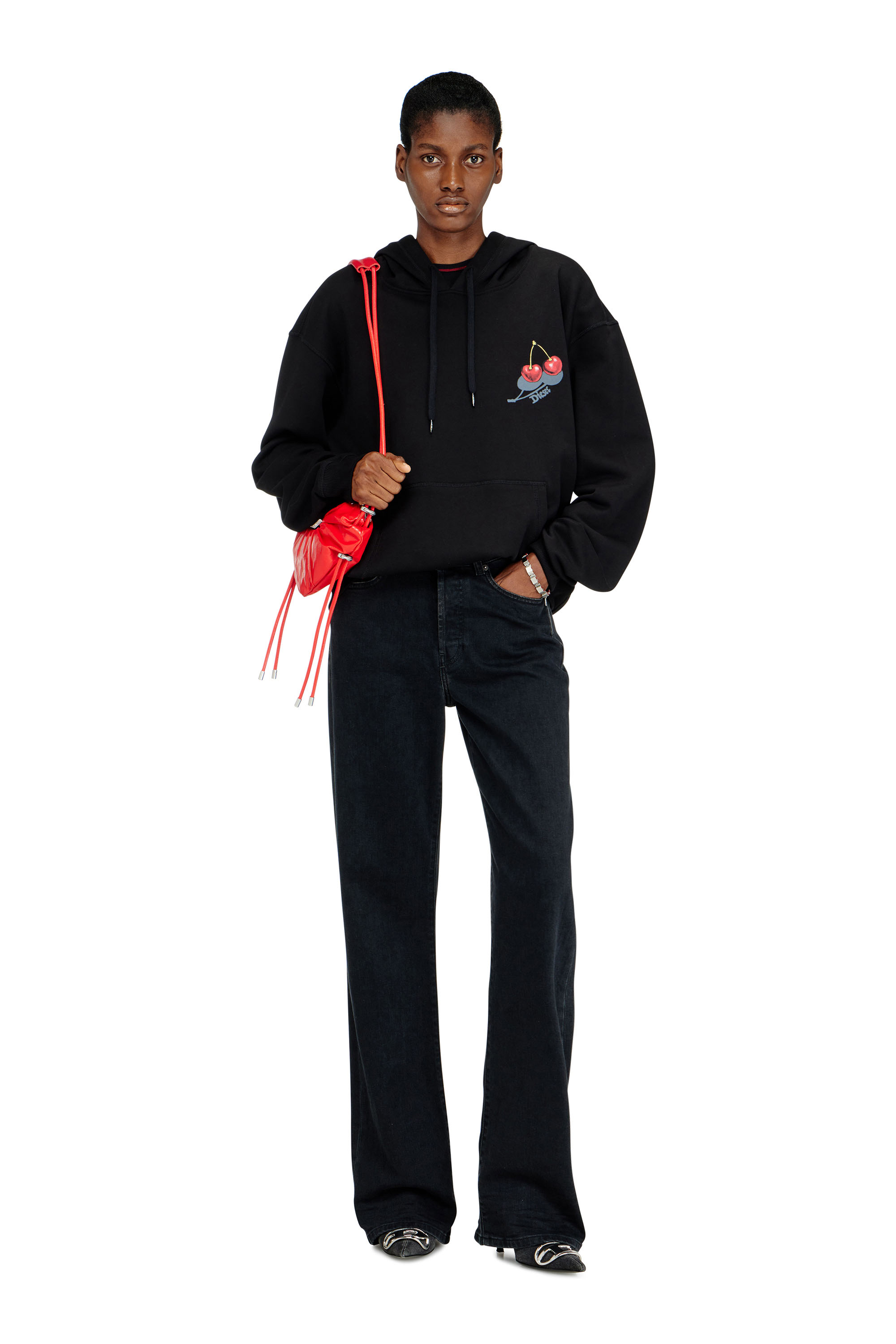 SV-S-NORM-HOOD-CHER, Schwarz