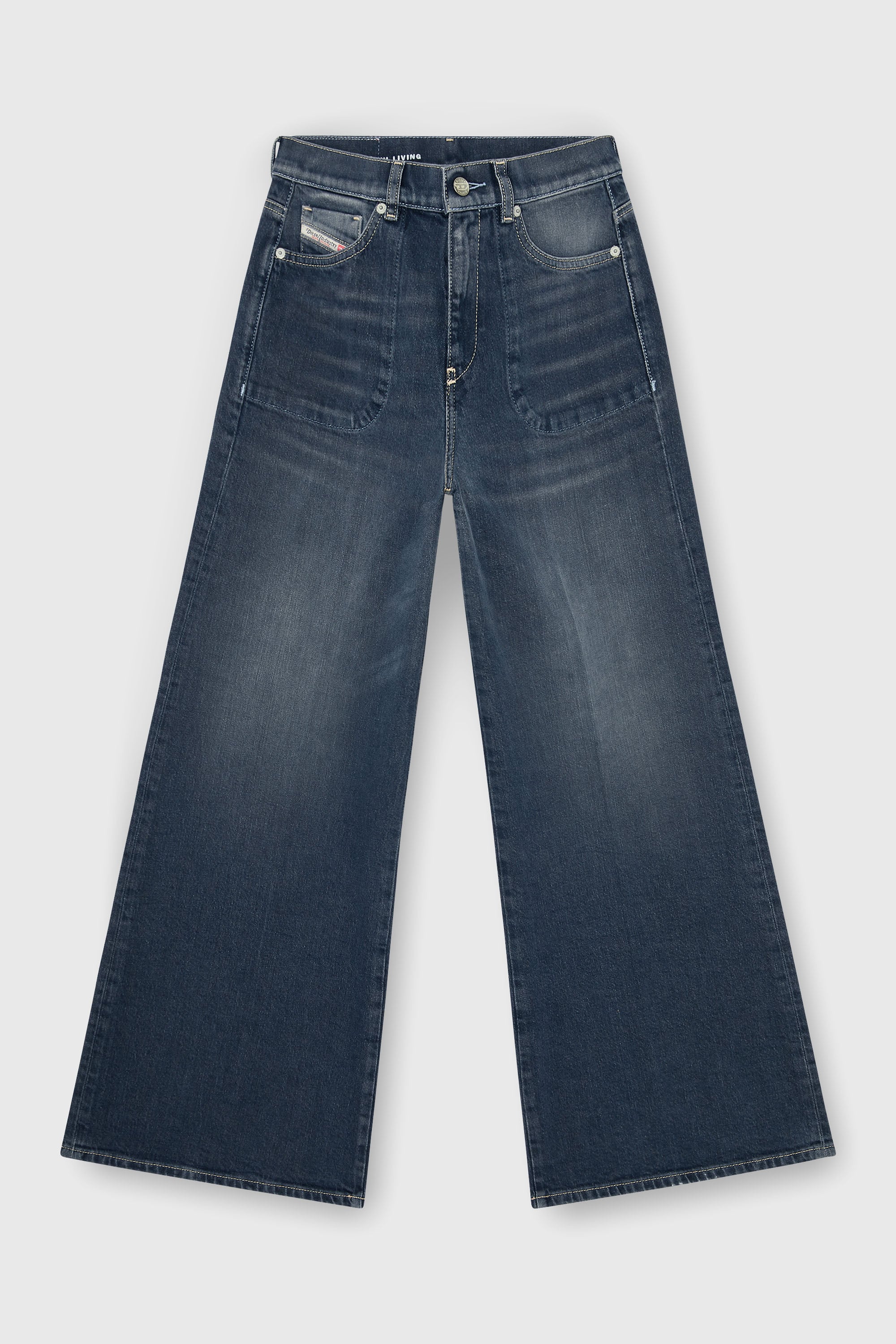 Diesel - Damen Flare Jeans 1978 D-Akemi 007EI, Dunkelblau - 2