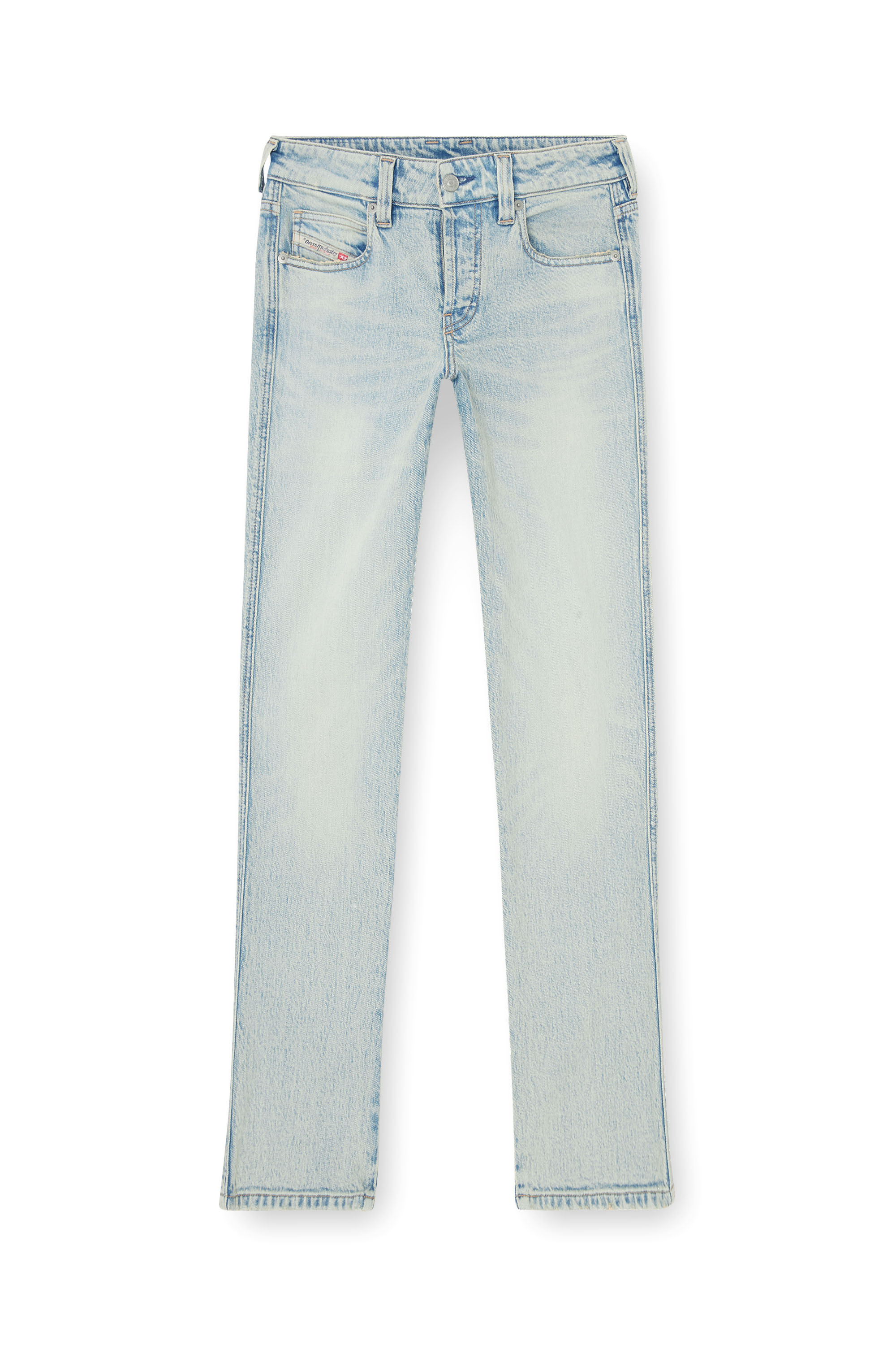 Diesel - Woman's Slim Jeans 1992 D-Jiann 0KBBK, Light Blue - 3