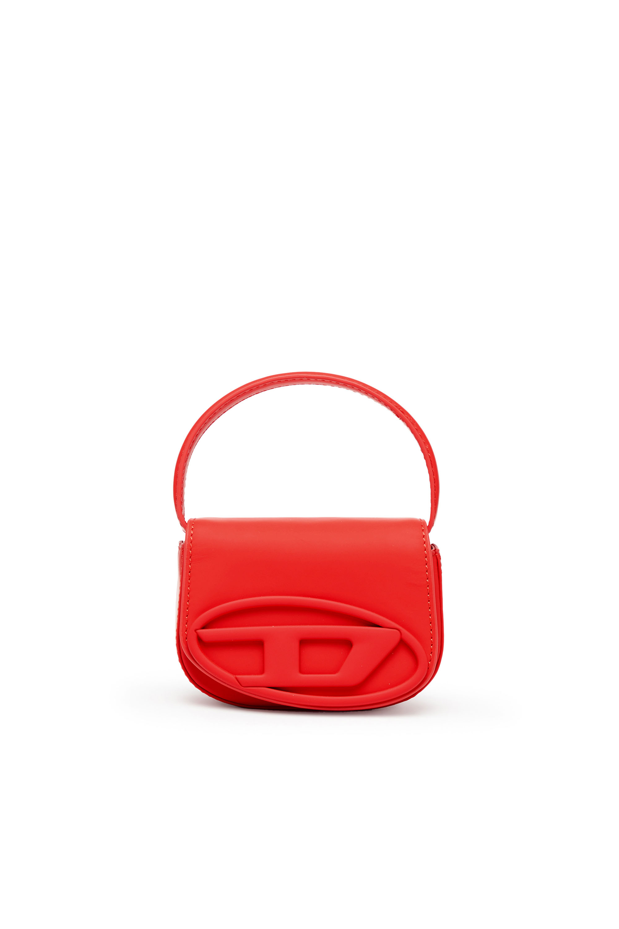 Diesel - 1DR XS, Damen 1DR Xs-Ikonische Mini-Tasche aus mattem Leder in Rot - 1
