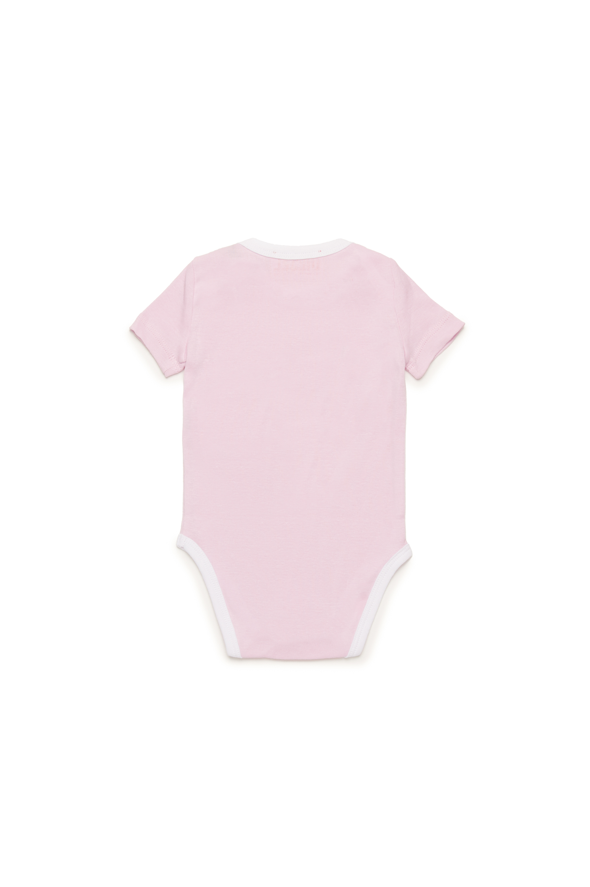 Diesel - URMAS-NB, Unisex's Born For Success newborn bodysuit in Pink - 2