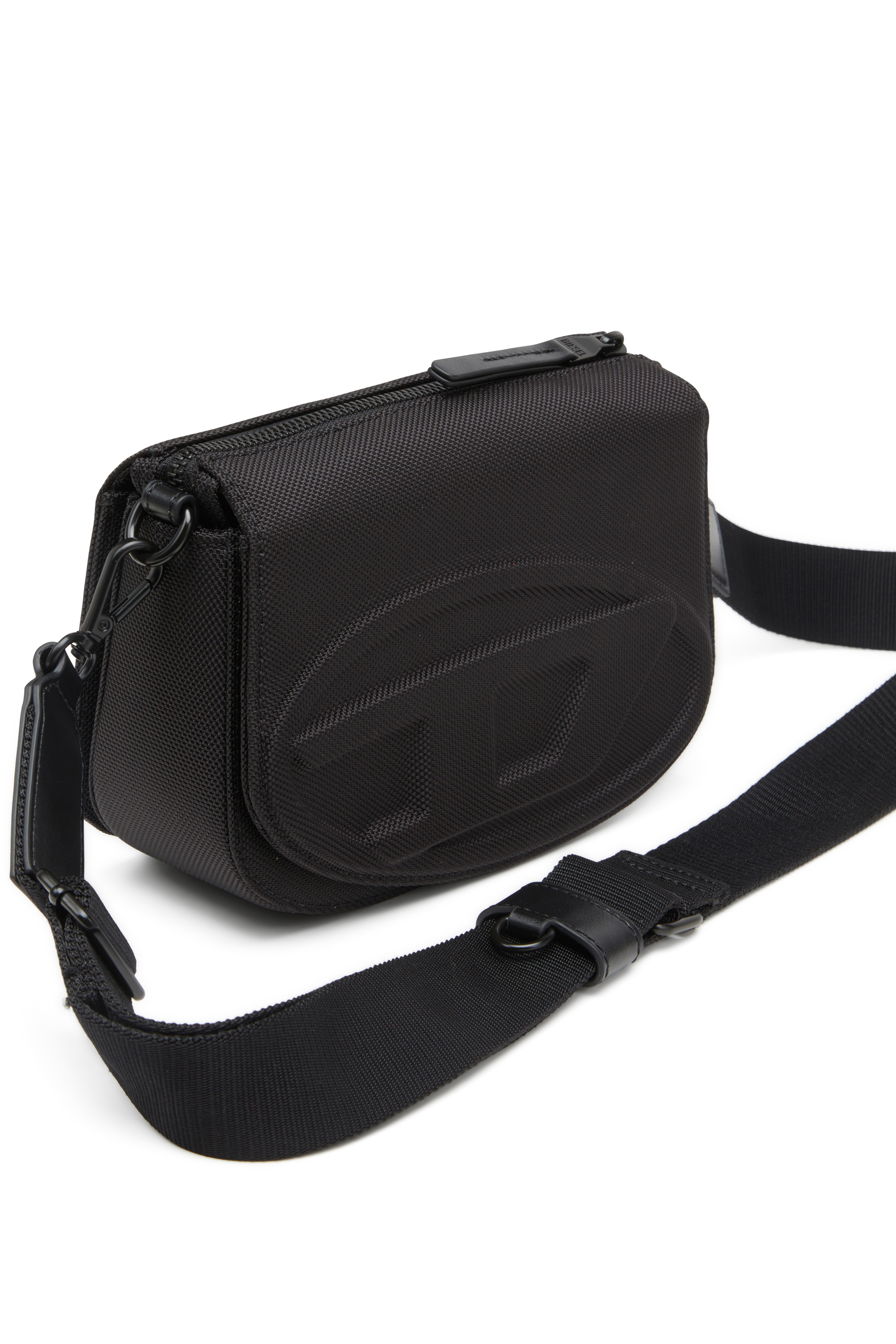 Diesel - 1DR CAMERA BAG, Unisex Kameratasche aus Cordura-Stoff in Schwarz - 5