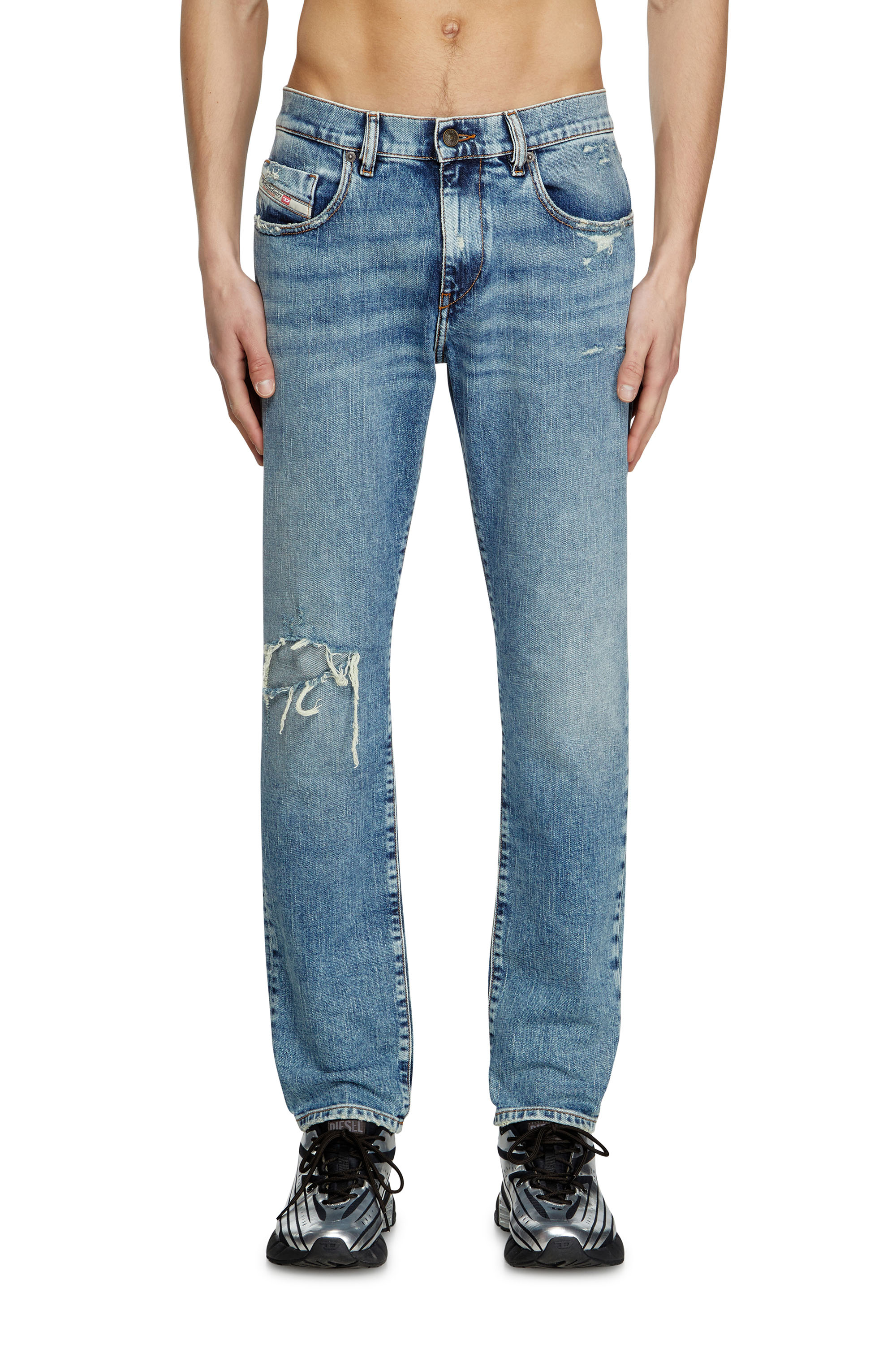 Diesel - Herren Slim Jeans 2019 D-Strukt 09L34, Hellblau - 1