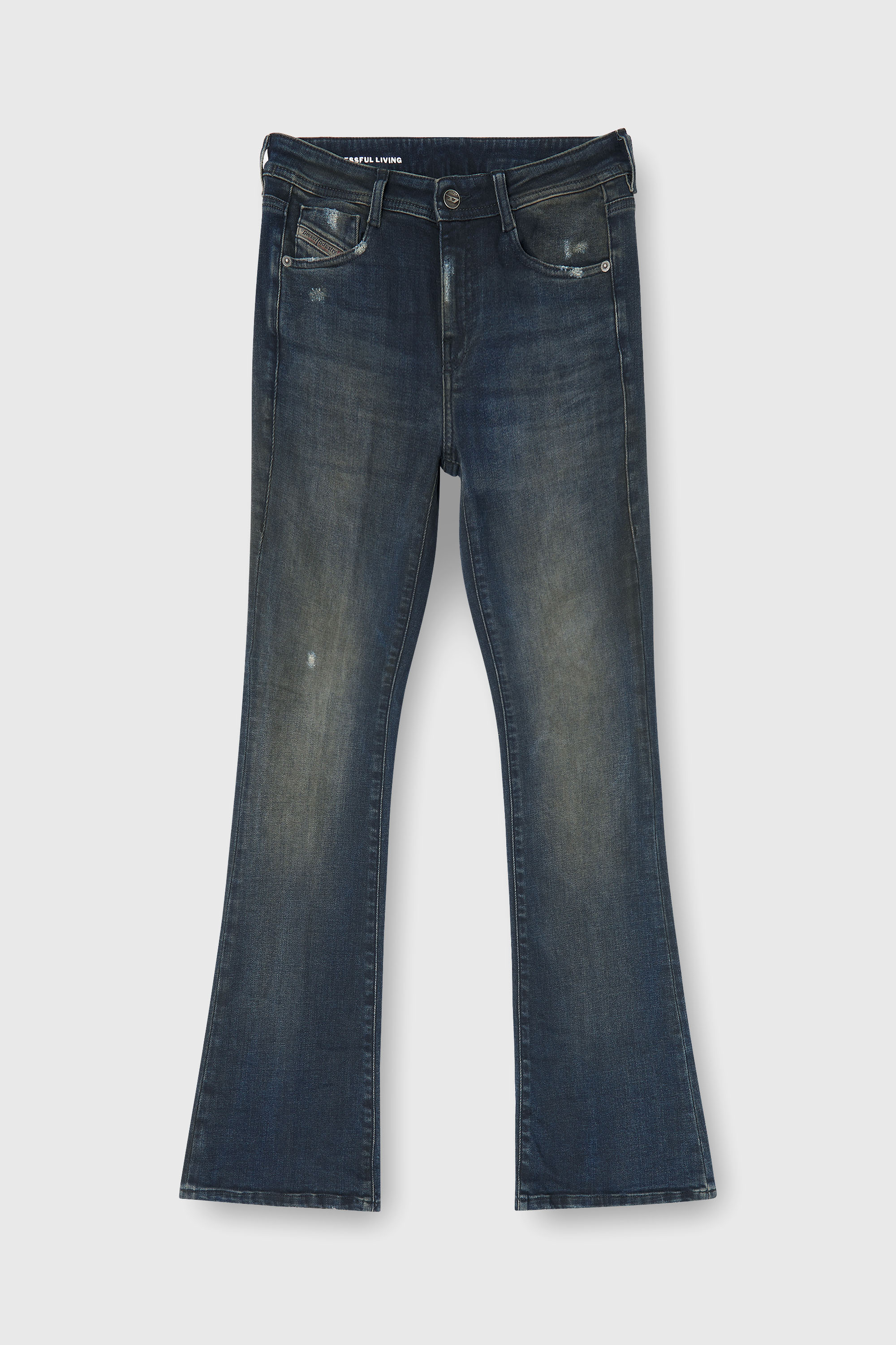 Diesel - Damen Bootcut Jeans 1969 D-Ebbey 09P69, Dunkelblau - 6