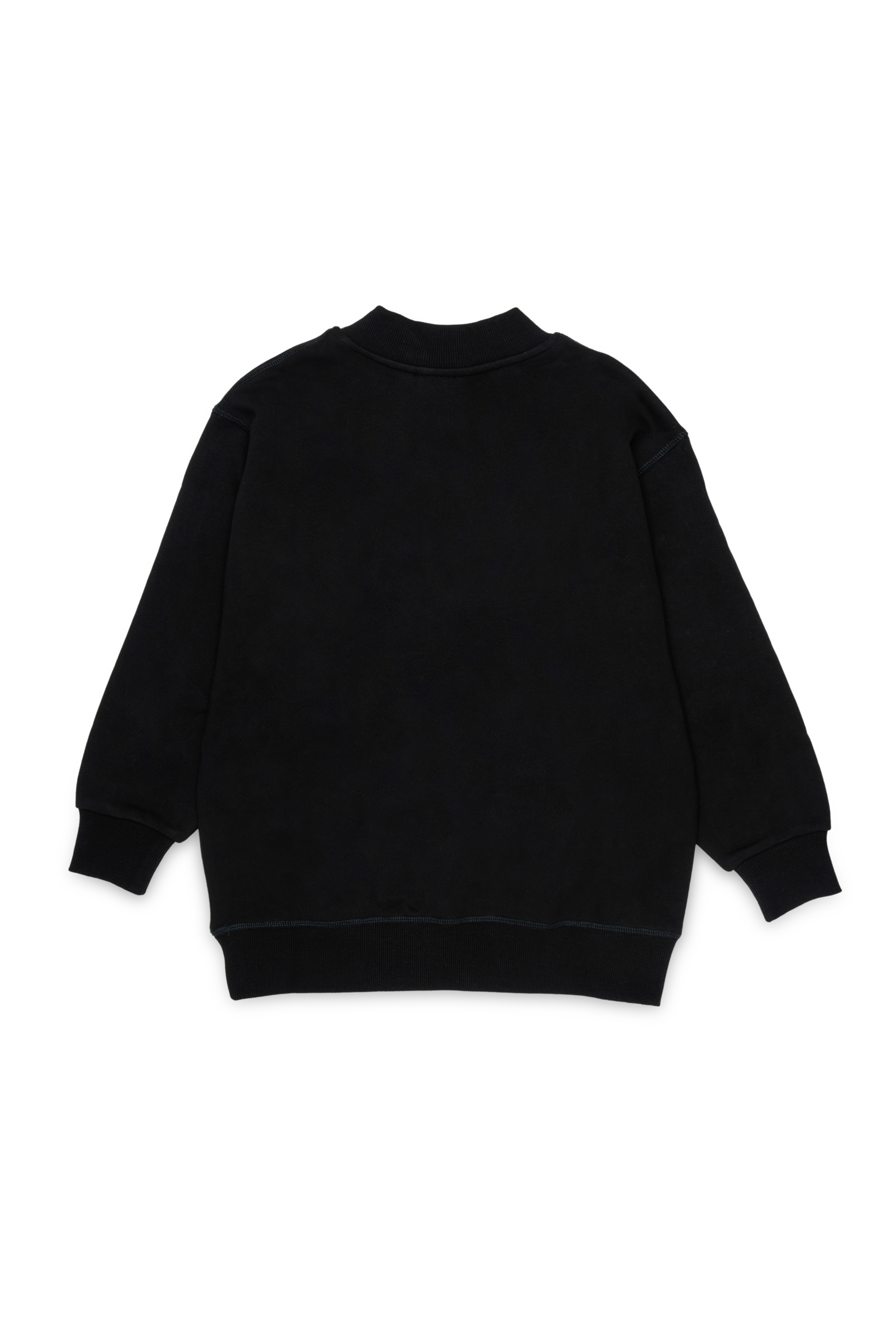 Diesel - SDOLSY, Damen Baumwoll-Sweatshirt mit Frontlogo in Schwarz - 2