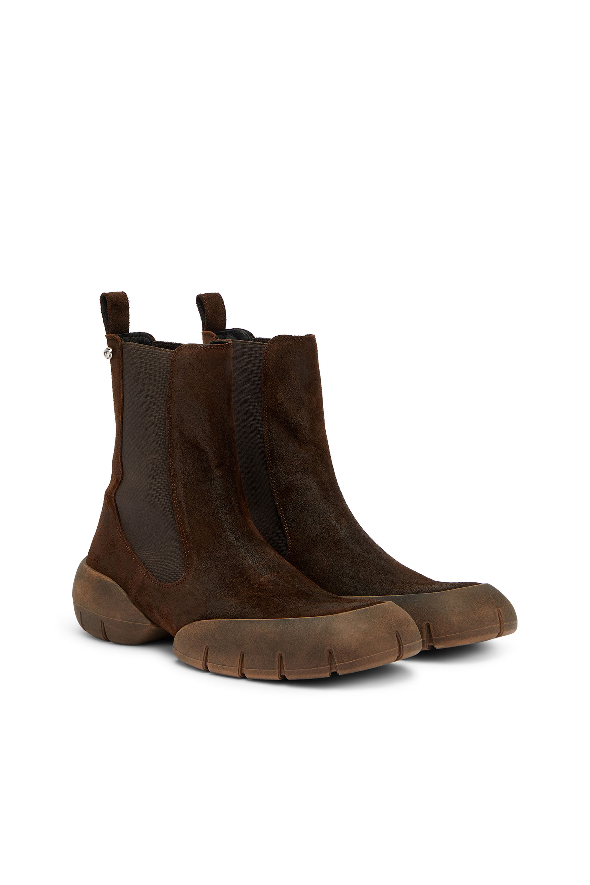 Diesel - D-MATHIEU CH, Herren D-Mathieu - Stiefel aus Wildleder mit Gummisohle in null - 2