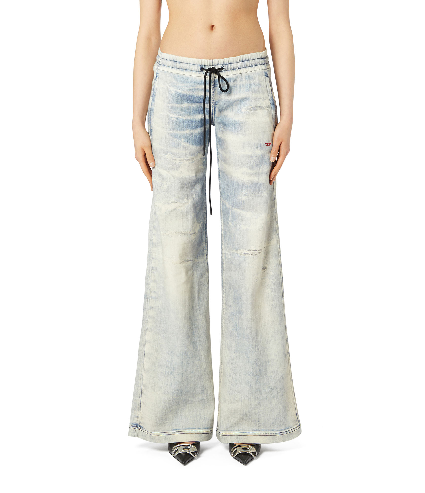 Diesel - Damen Relaxed 2078 D-Ainty Joggjeans&reg; 068XM, Hellblau - 1