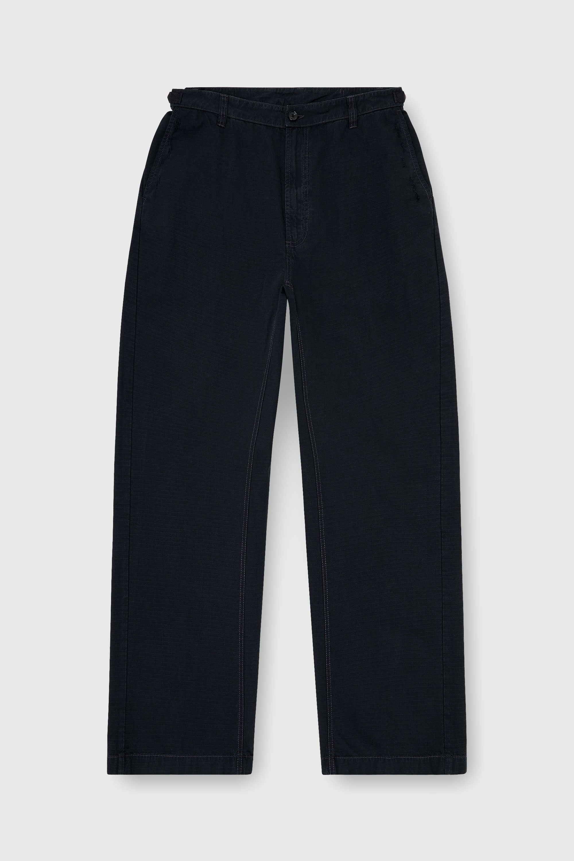 Diesel - P-BALL, Herren Baumwoll-Ripstop-Hose mit seitlichen Schnallen in Schwarz - 2