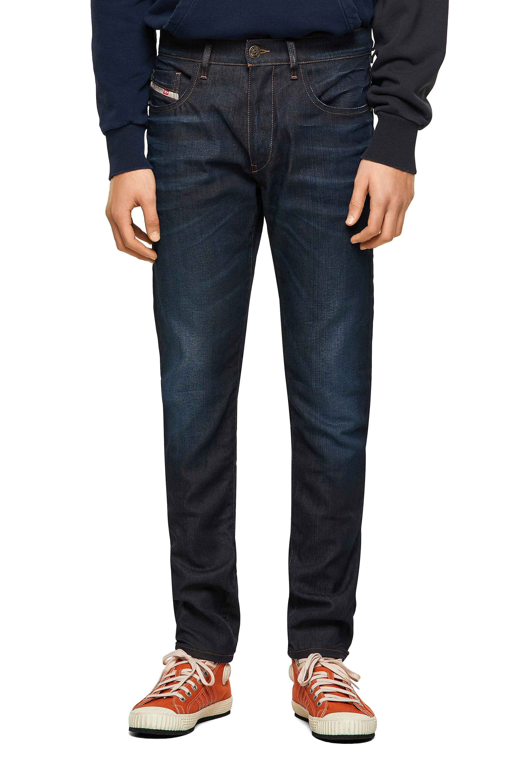 D-Strukt 09A45, Dunkelblau - Jeans