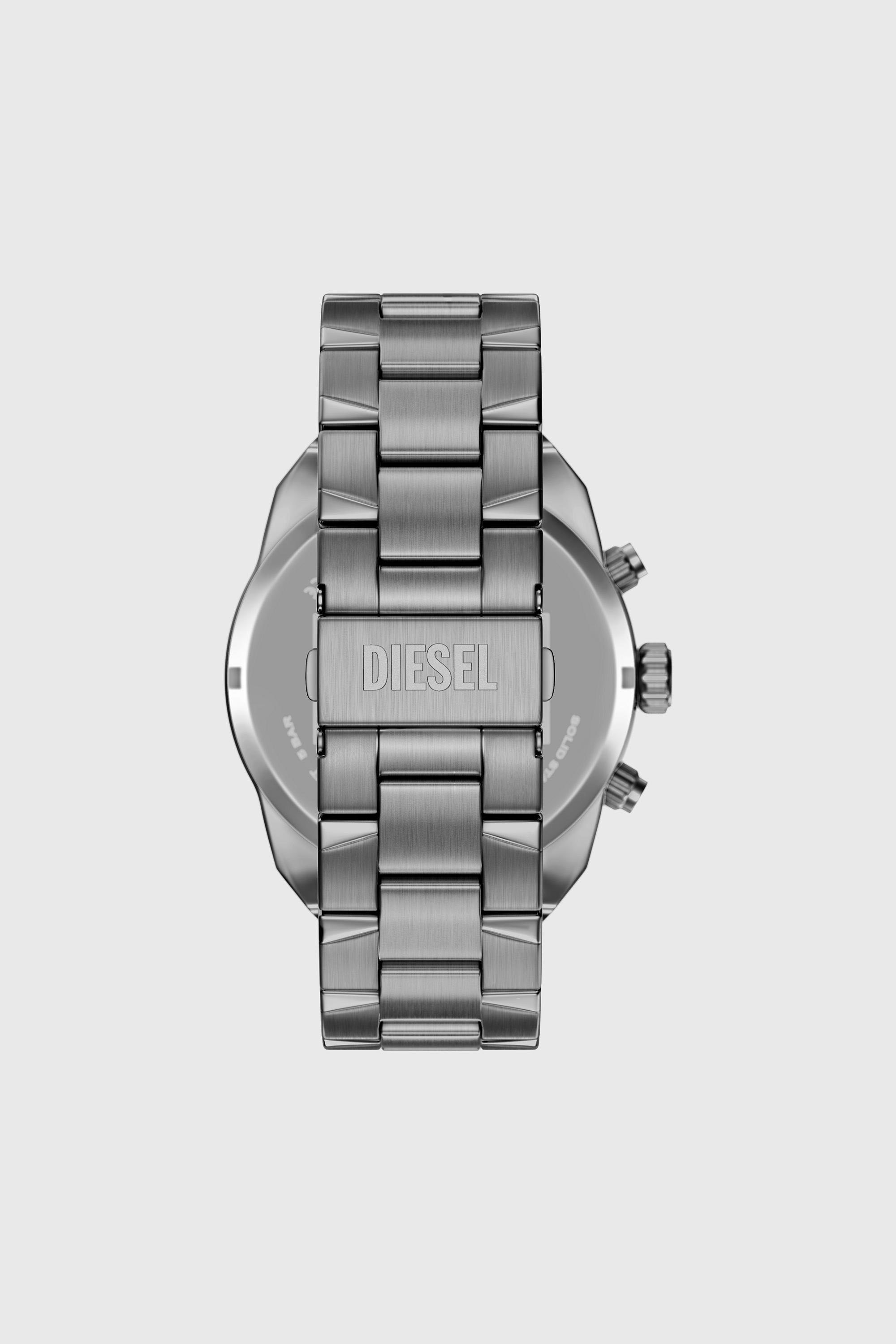 Diesel - DZ4724 WATCH, Herren Spiked Uhr aus Edelstahl in Gunmetal-Optik in Dunkelgrau - 2