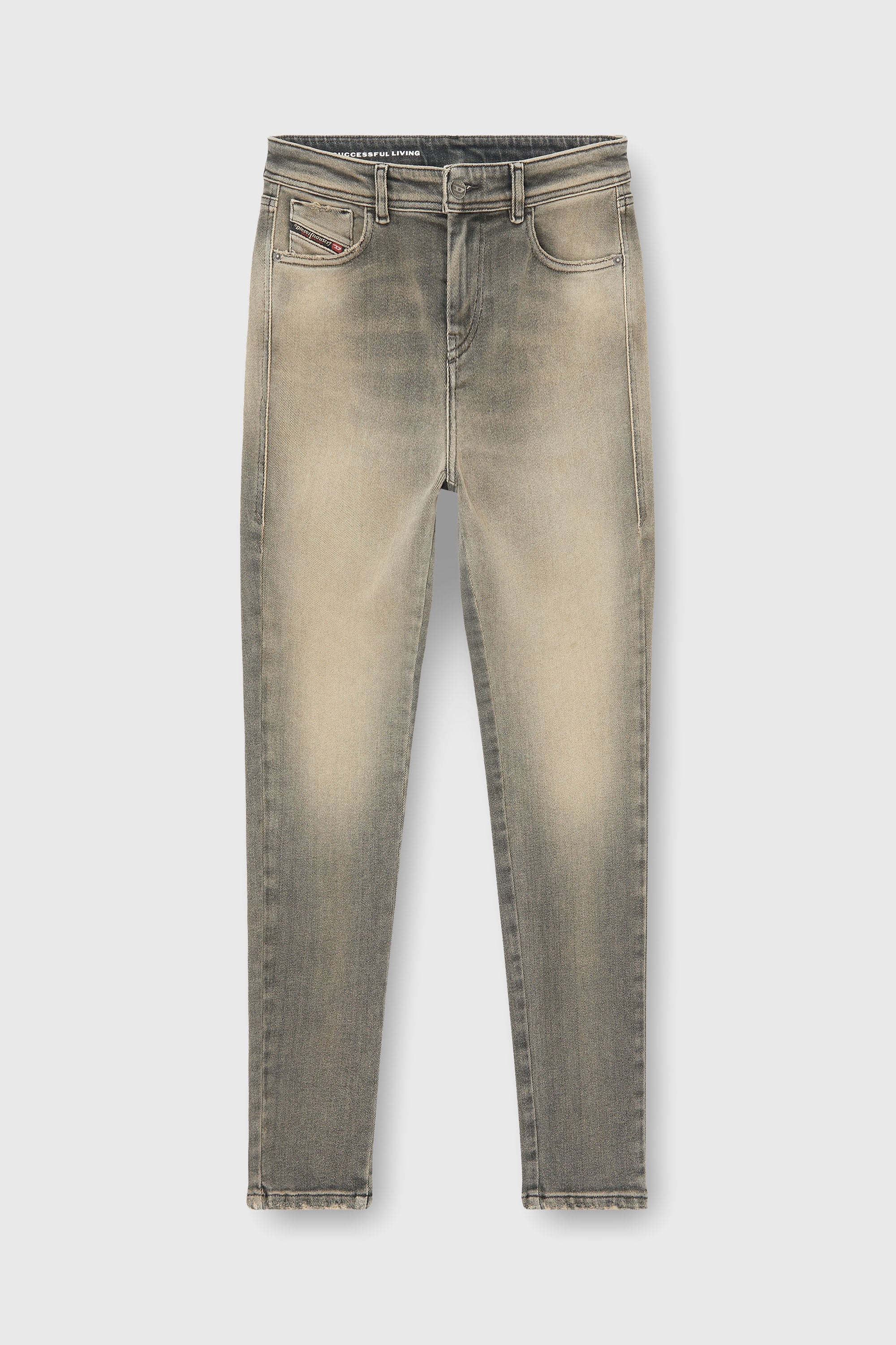 Diesel - Damen Skinny Jeans 2017 Slandy 09P32, Grau - 2