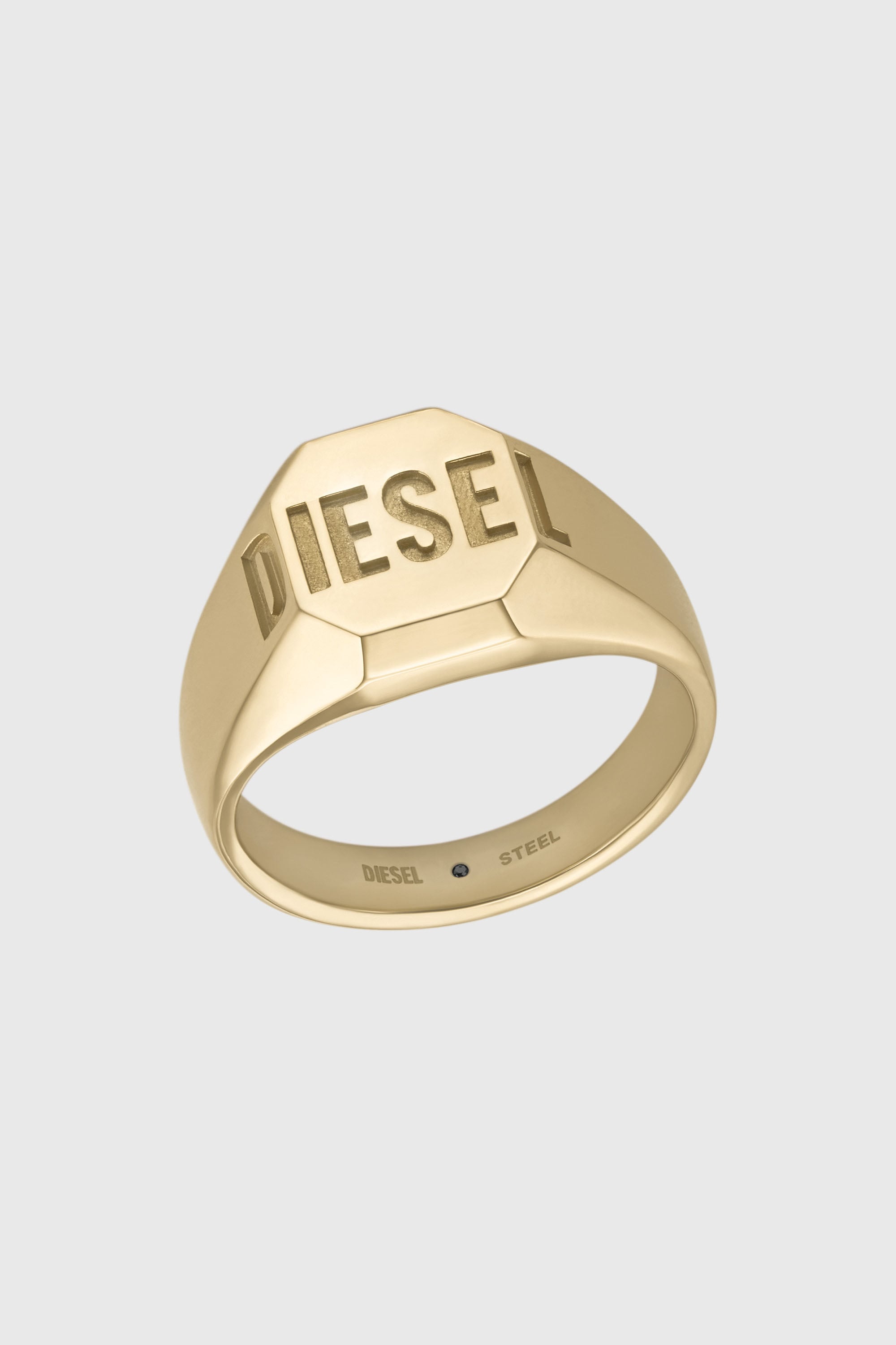 Diesel - DX1742710, Unisex Siegelring in Goldoptik in Gold - 1