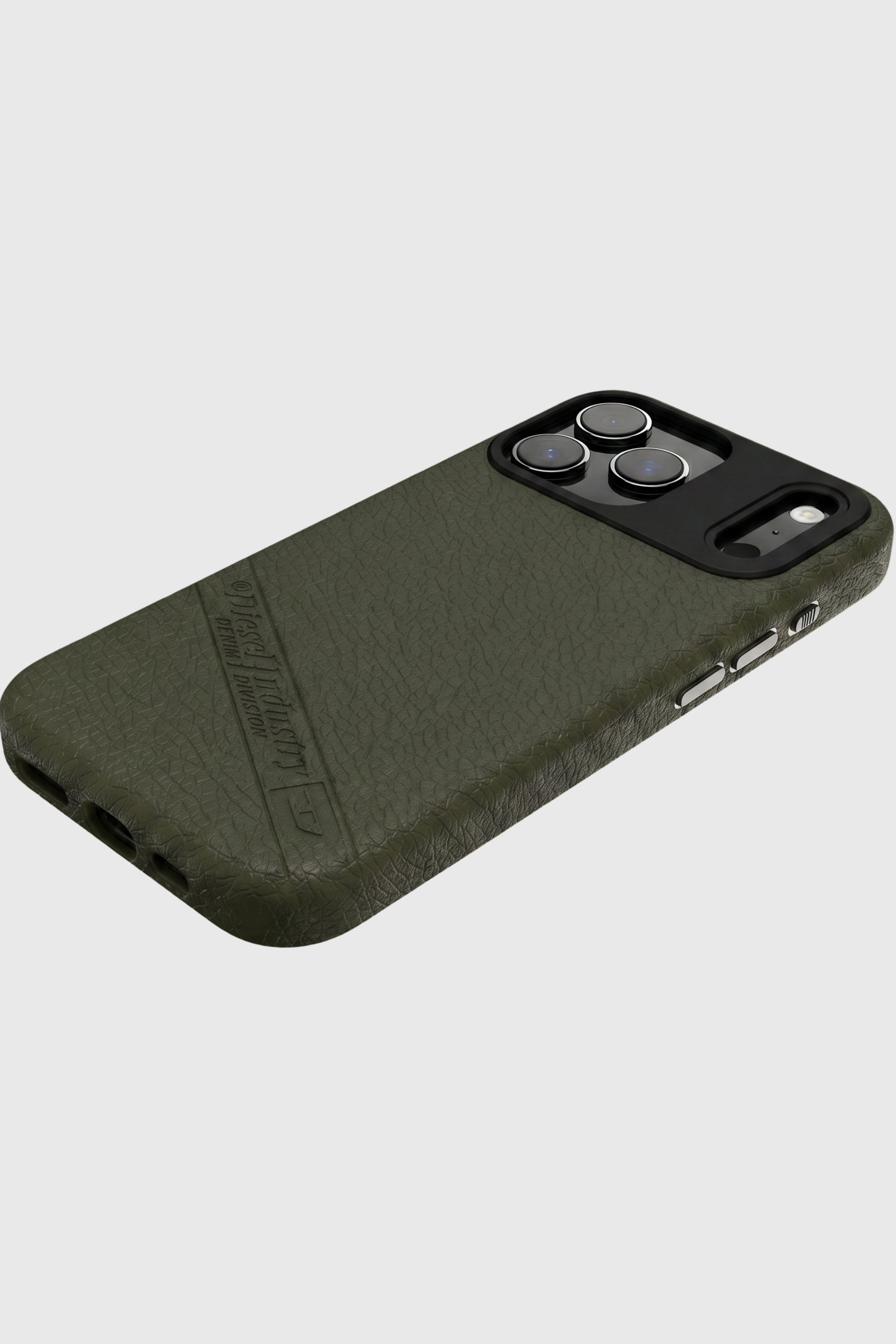 Diesel - 60648 MOULDED CASE, Unisex Flag D H&uuml;lle mit MagSafe f&uuml;r iPhone 17 Pro Max in Dunkelgr&uuml;n - 4