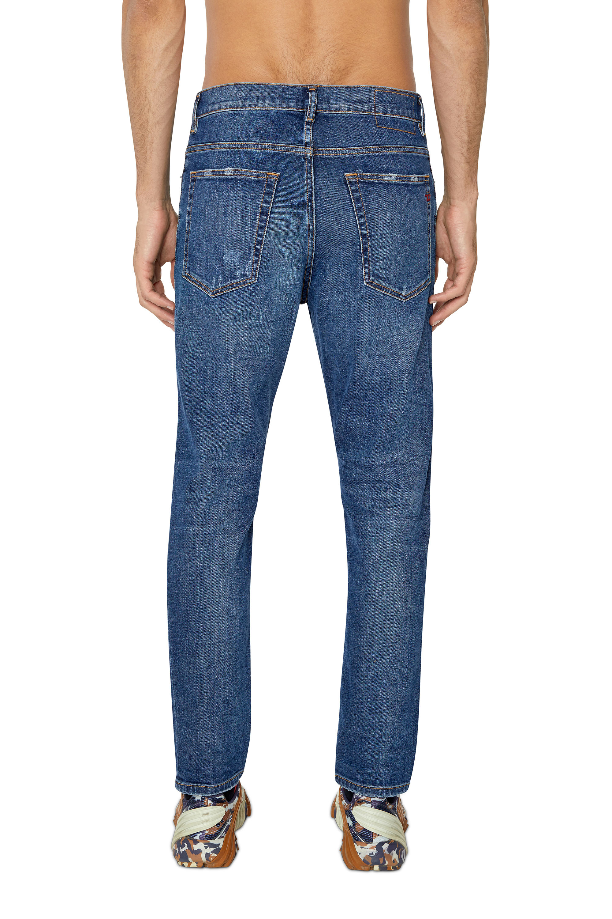 Diesel - 2005 D-FINING 09E45 Tapered Jeans, Mittelblau - Image 3