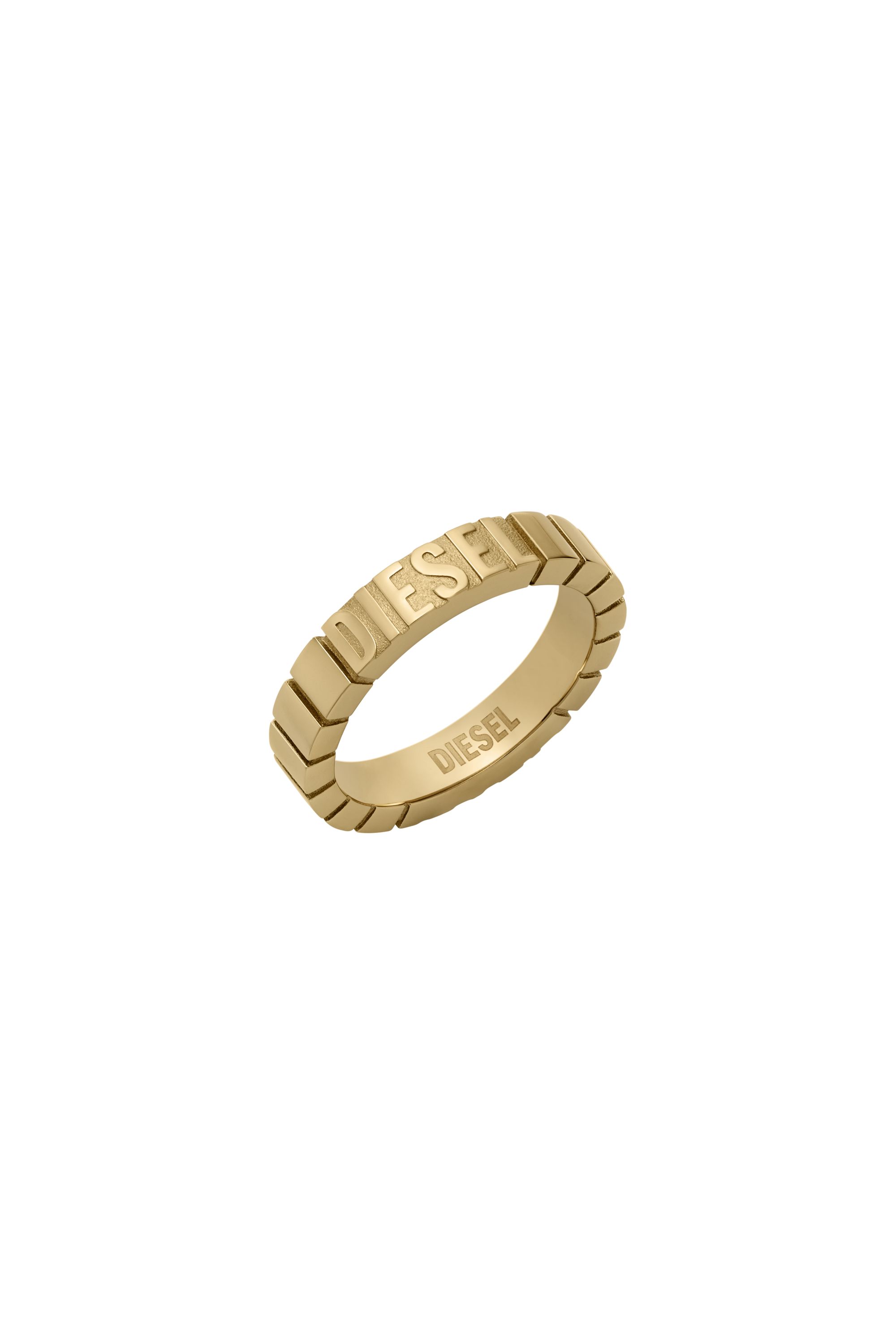 Diesel - DX1613710, Unisex Edelstahlband Ring in Gold - 1