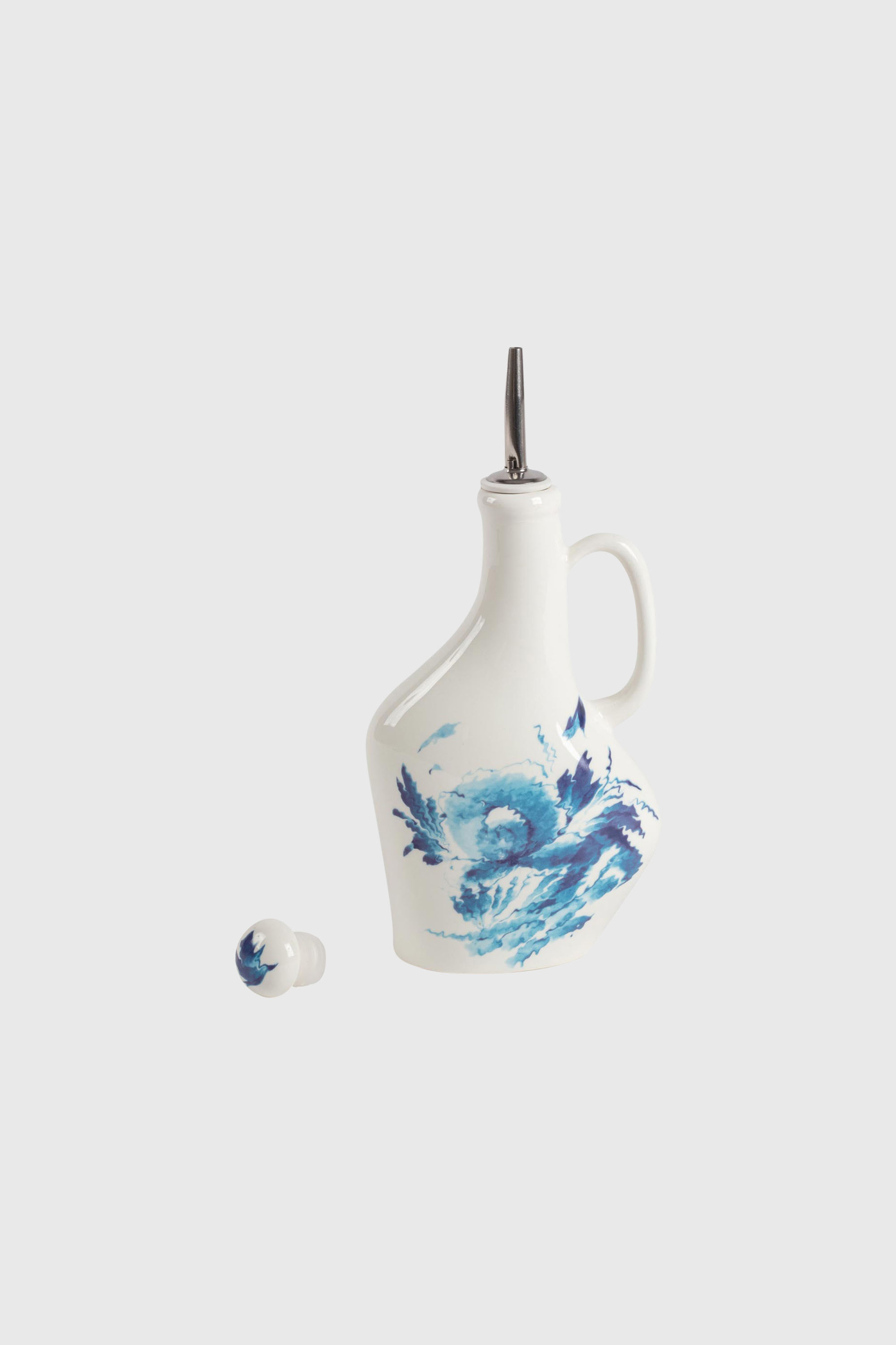 Diesel - 11286 PORCELAIN BOTTLE FOR SEASONING "CL, Unisex Flasche aus porzellan f&uuml;r gew&uuml;rze in Weiss/Blau - 2