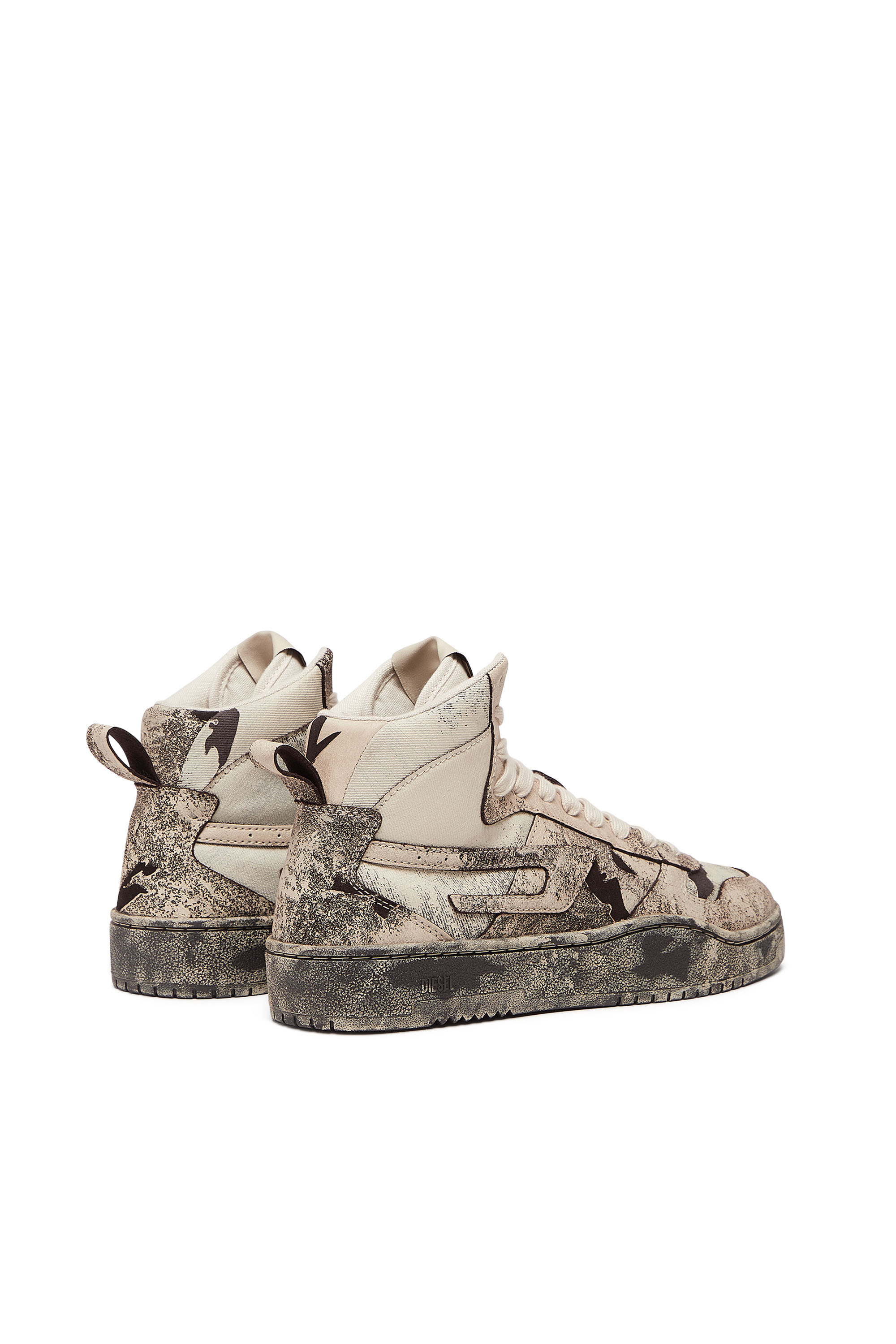 Diesel - S-UKIYO V2 MID, Rosa/Schwarz - Image 3