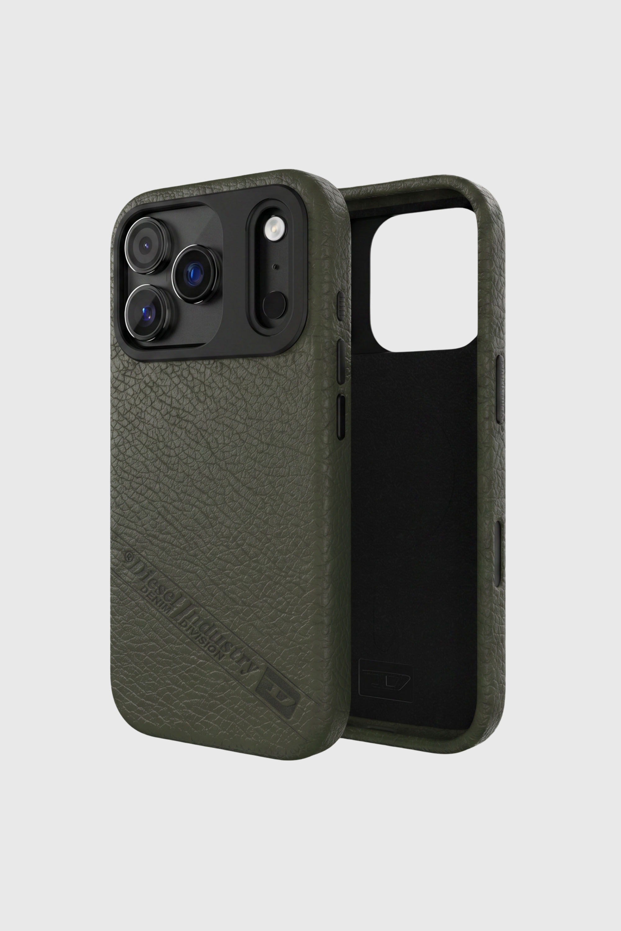 Diesel - 60647 MOULDED CASE, Unisex Flag D H&uuml;lle mit MagSafe f&uuml;r iPhone 17 Pro in Dunkelgr&uuml;n - 1