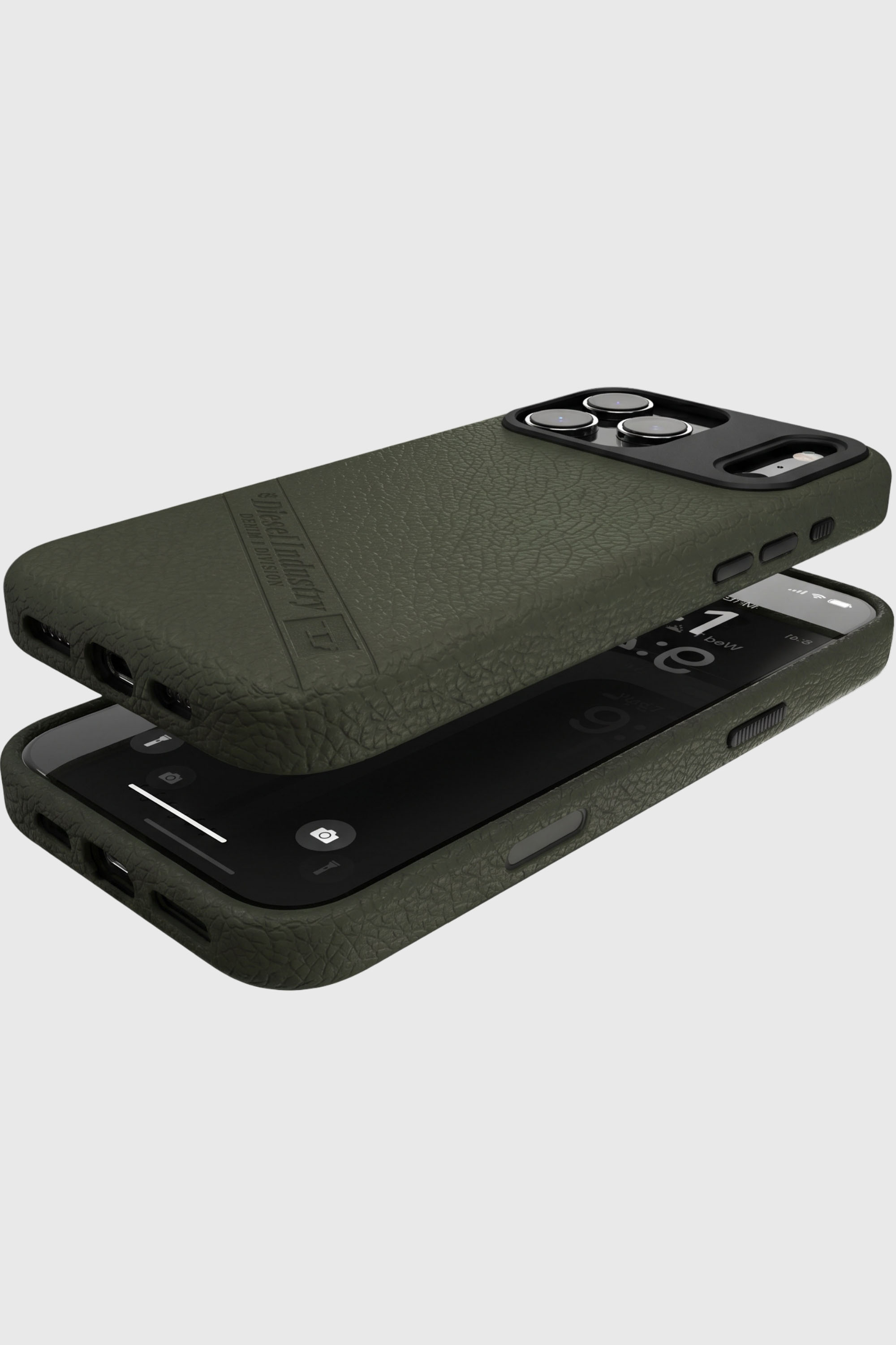 Diesel - 60648 MOULDED CASE, Unisex Flag D H&uuml;lle mit MagSafe f&uuml;r iPhone 17 Pro Max in Dunkelgr&uuml;n - 5