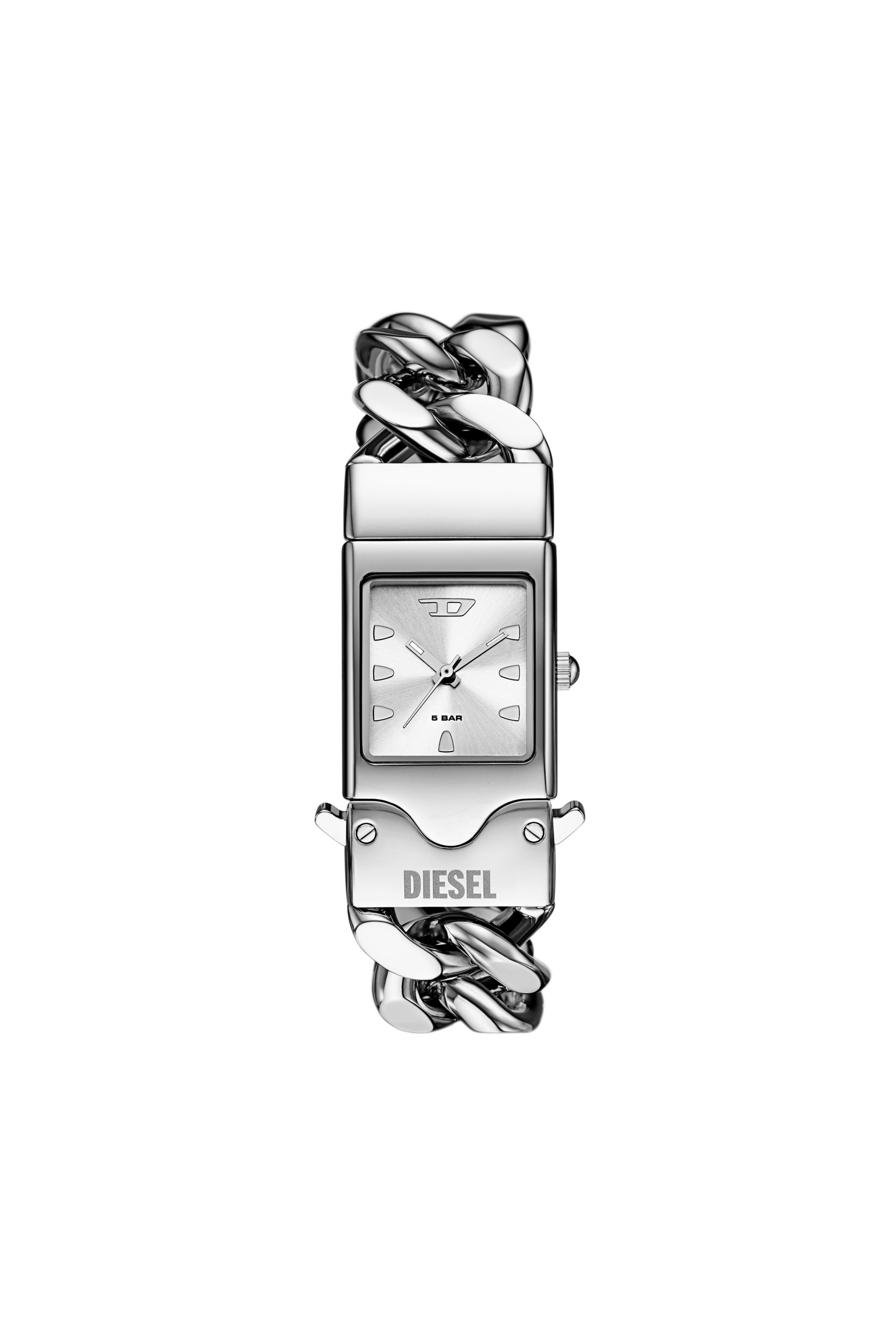 Diesel - DZ2225 WATCH, Unisex Closer Armbanduhr Edelstahl in Silber - 1
