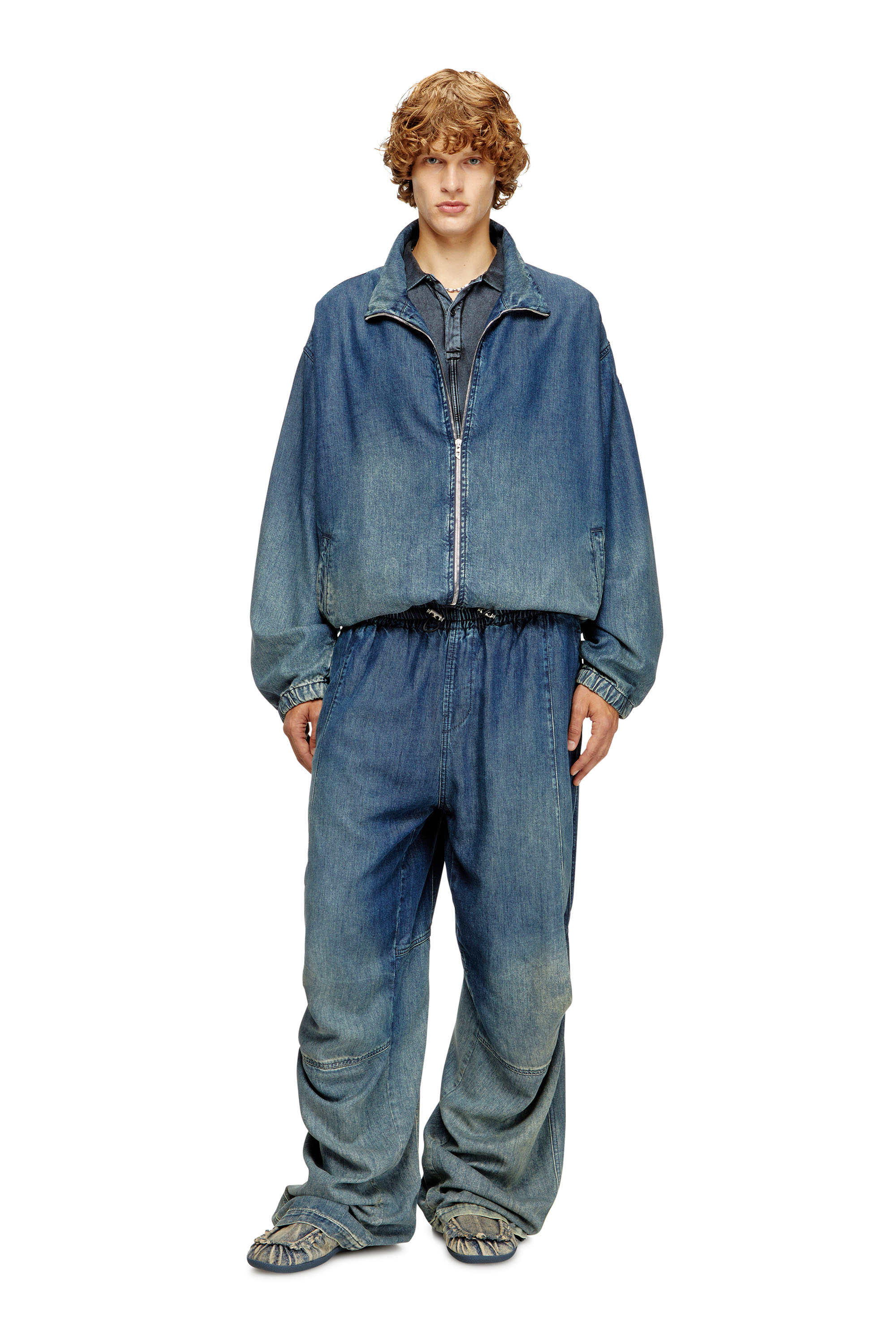 Diesel - Herren Relaxed Jeans D-Pari 068TC, Dunkelblau - 2