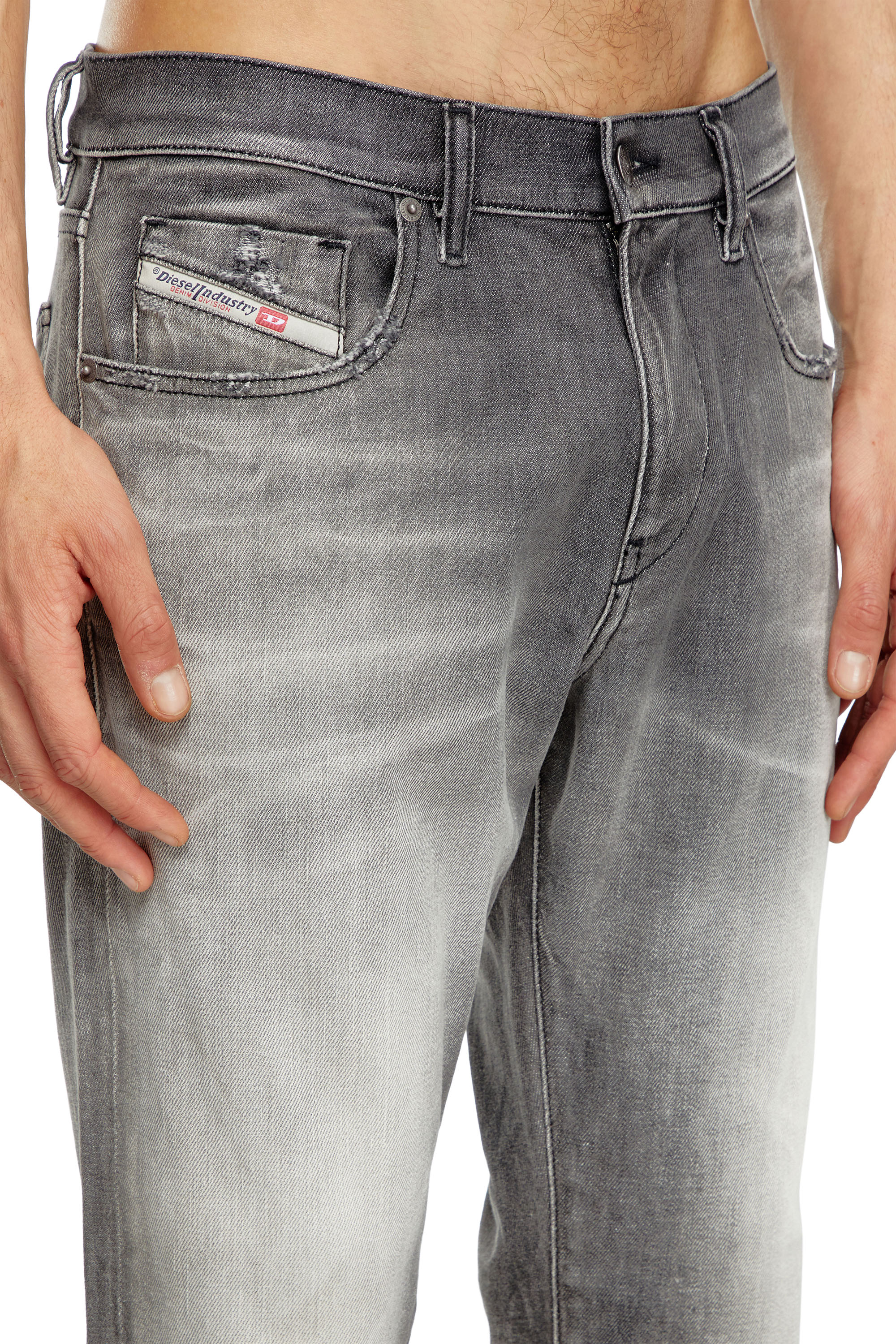 Diesel - Slim Jeans 2019 D-Strukt 09J58, Dark grey - Image 5