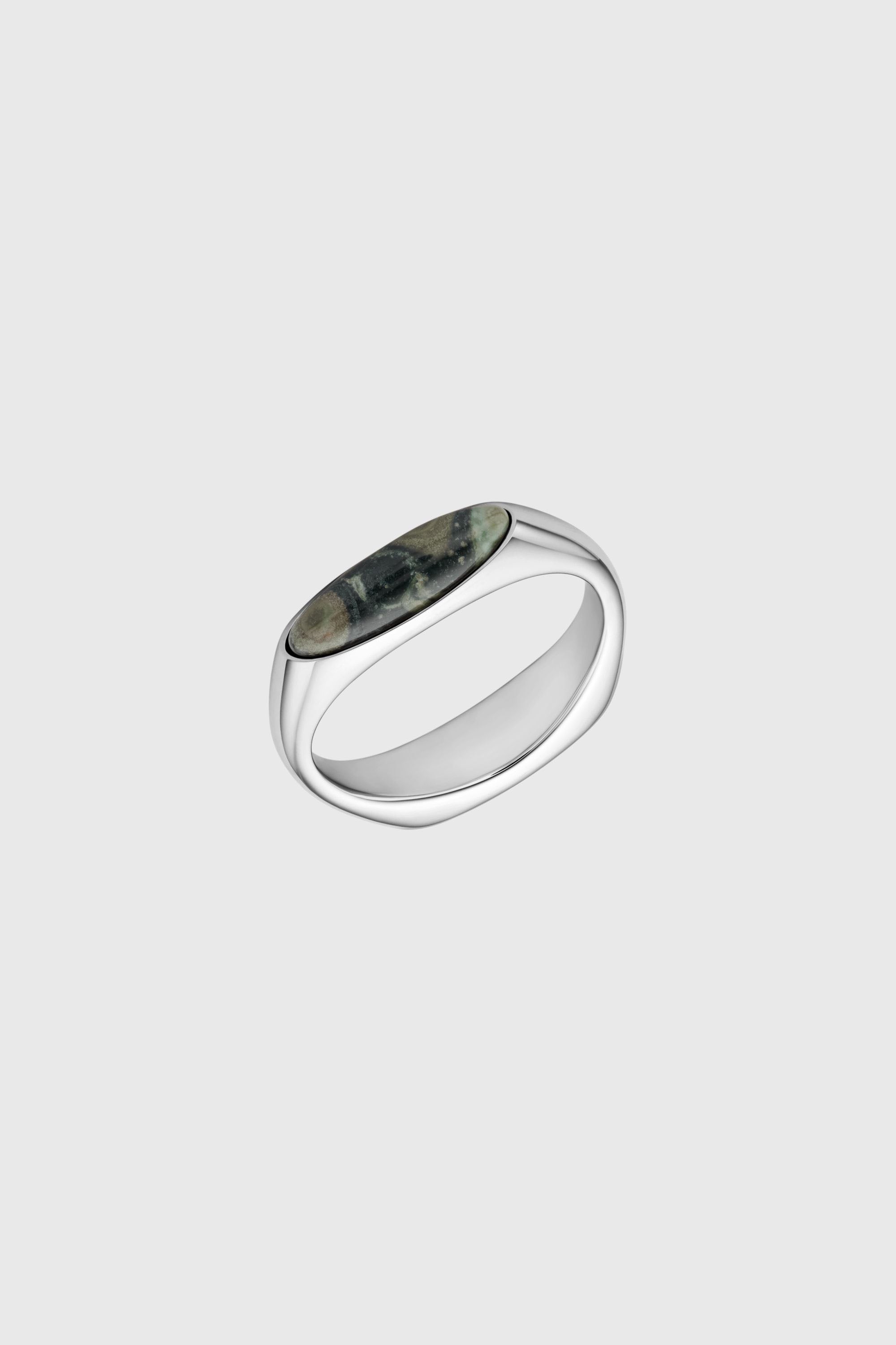 Diesel - DX167940 JEWELLERY, Unisex Siegelring aus Edelstahl in Silber - 1