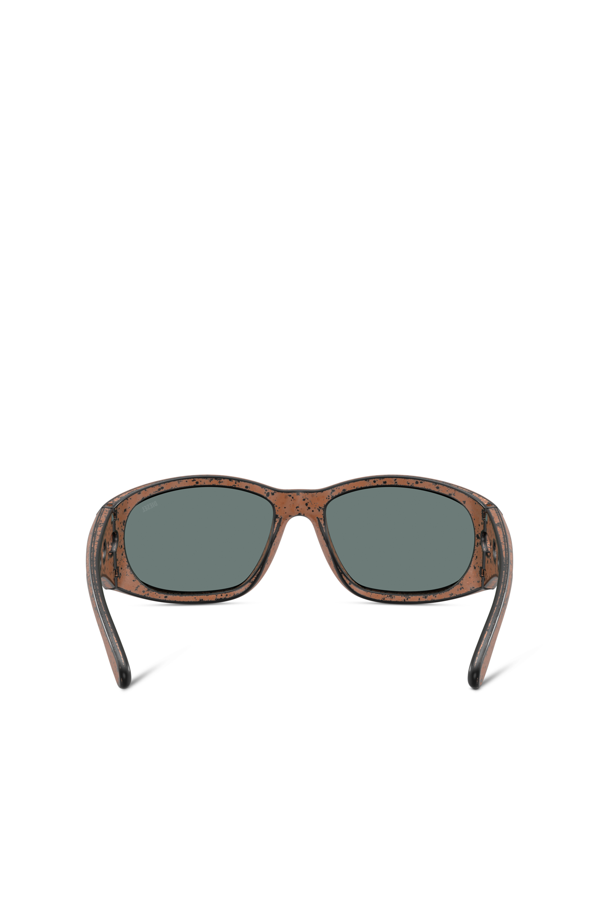 Diesel - 0DL3012U, Unisex Rechteckige Sonnenbrillen in Braun - 3