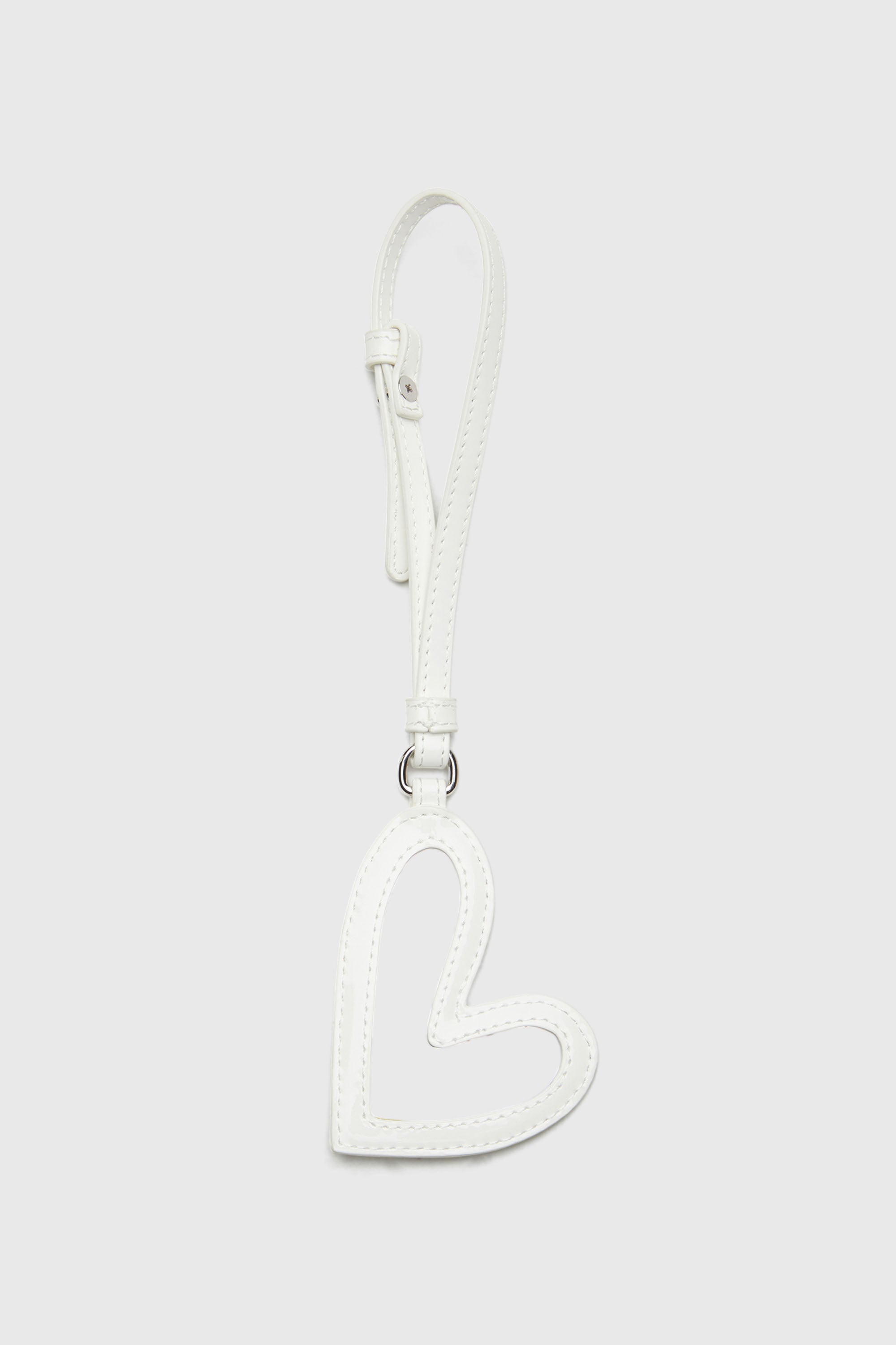 Diesel - PLAY MIRROR, Damen Spiegelanh&auml;nger mit gl&auml;nzendem Finish in Wei&szlig; - 2