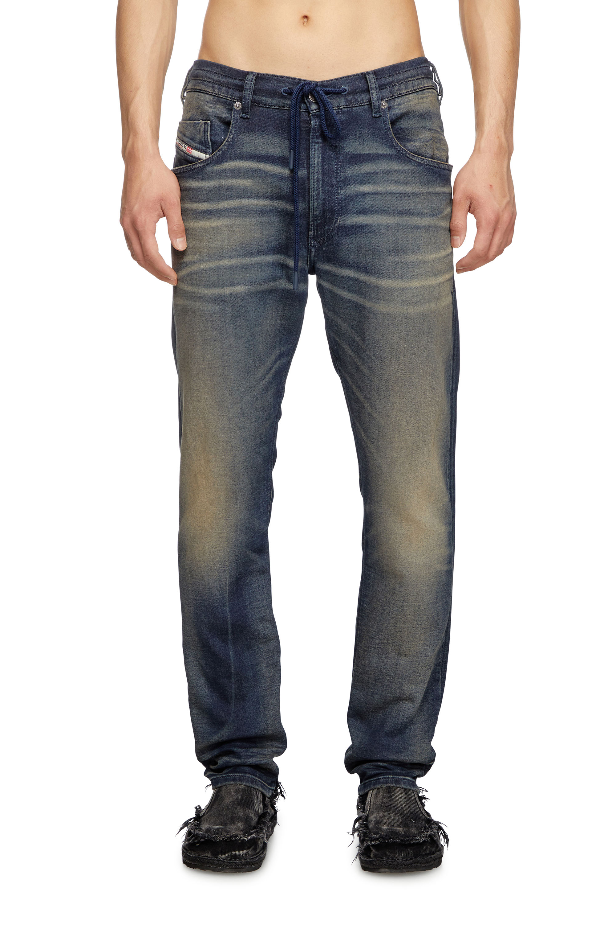 Diesel - Herren Regular 2030 D-Krooley Joggjeans® 068PM, Dunkelblau - 2