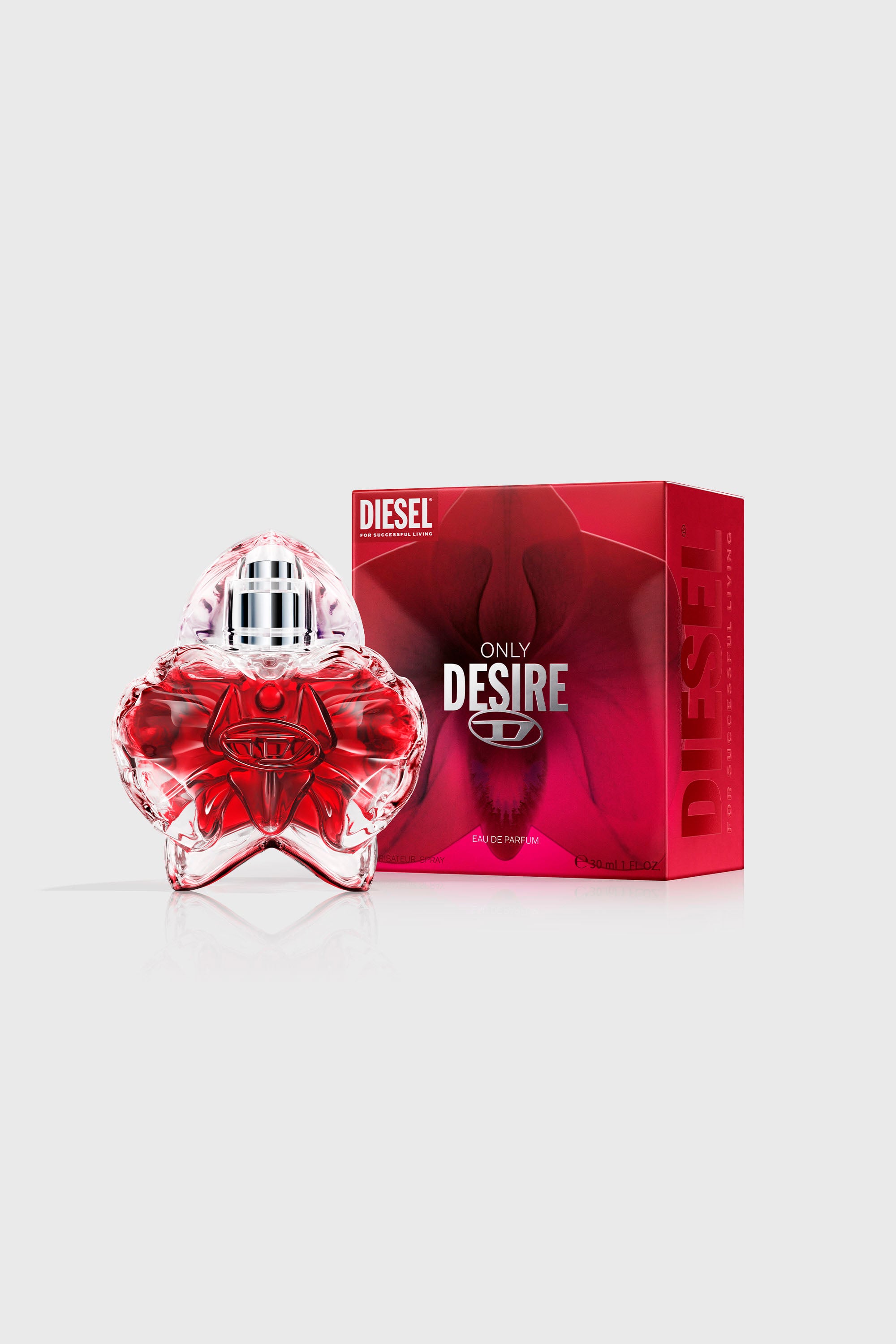 Diesel - DIESEL ONLY DESIRE EDP 30ML LF794200, Woman's Only Desire 30ml, Eau De Parfum in Red - 2