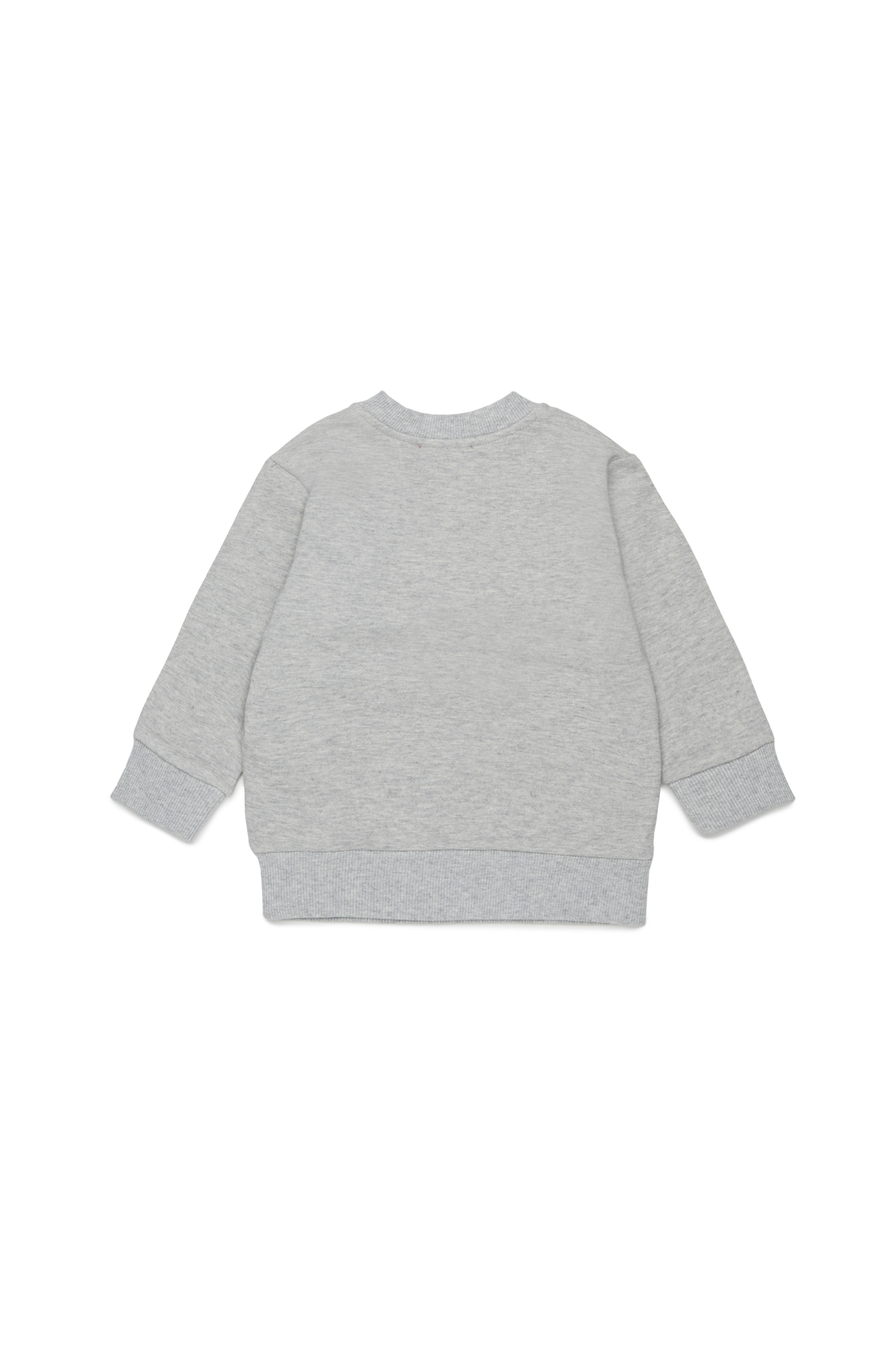 Diesel - SLODIMB, Herren Baumwoll-Sweatshirt mit Diesel Industry Print in Grau - 2