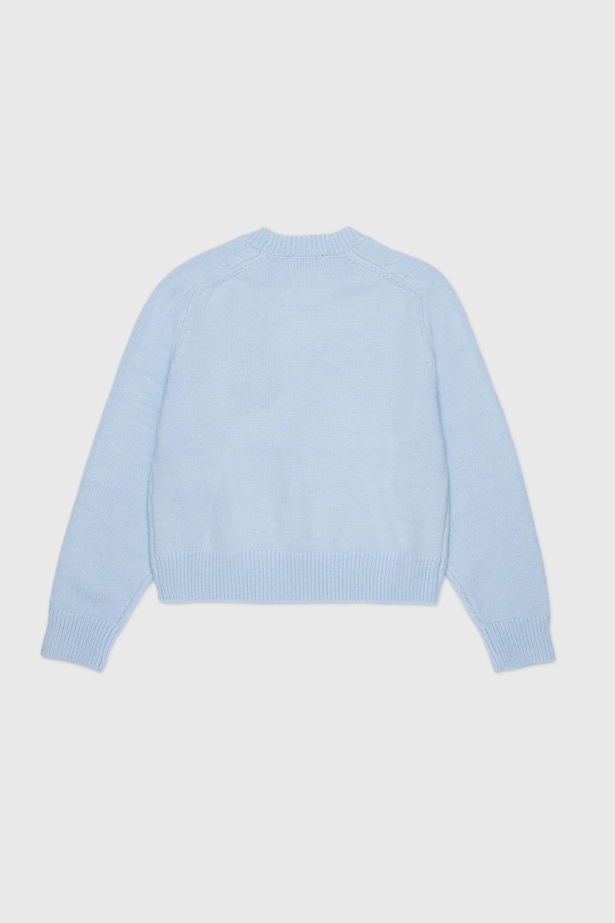 Diesel - KIMLIN, Damen Pullover mit Kaschmiranteil und Oval D Logo in Hellblau - 2