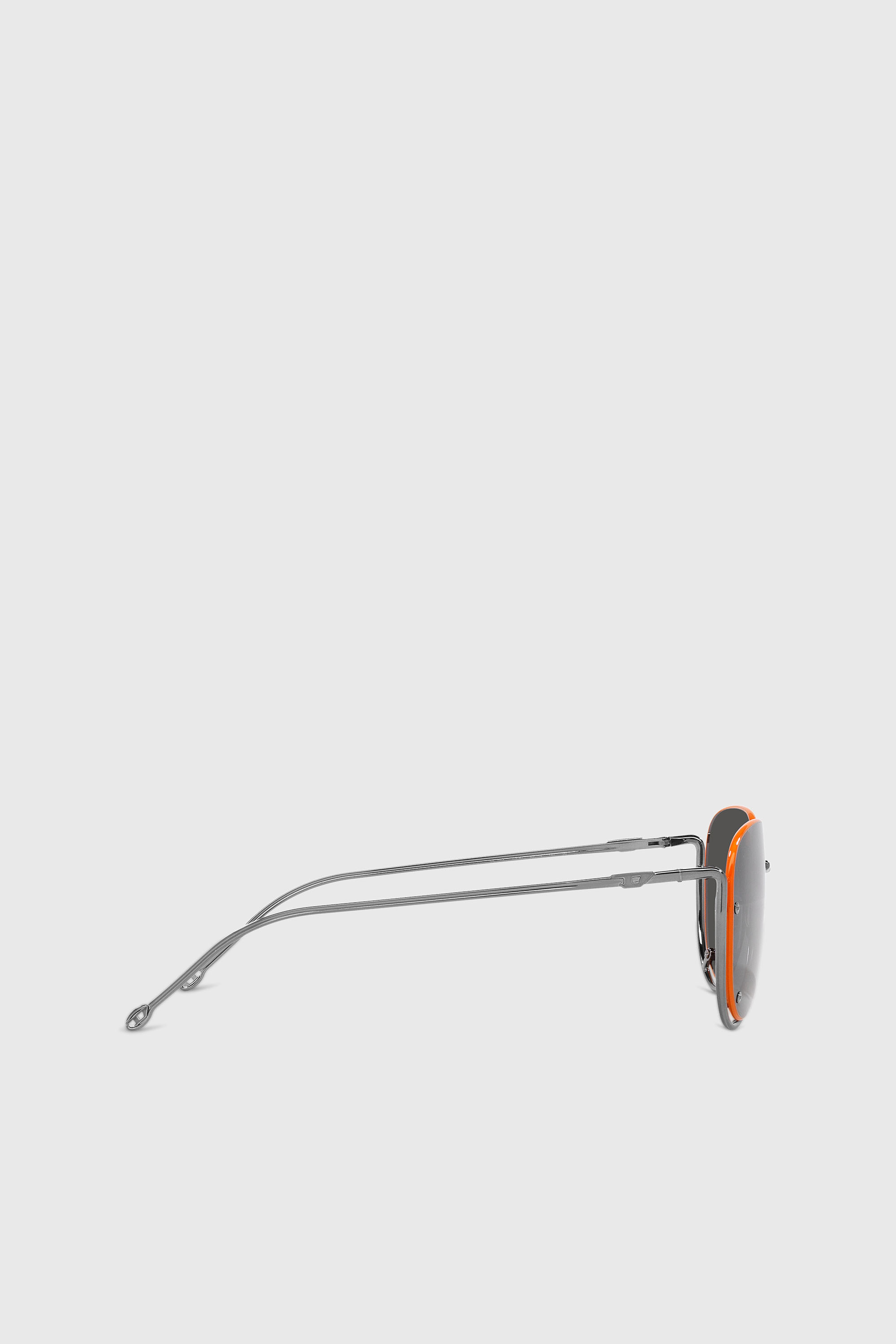 Diesel - 0DL1003, Unisex Brille in Pilotenform in Schwarz/Orange - 2