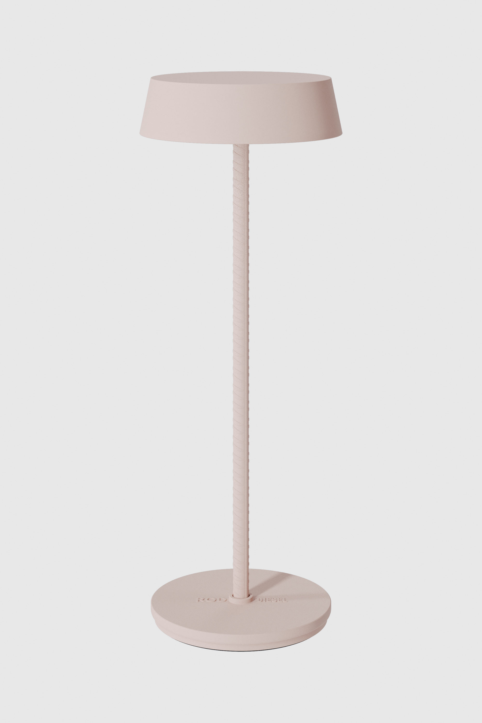 Diesel - 51181 9130 ROD CORDLESS TABLE LAMP SOFT, Unisex Tragbare und wiederaufladbare Lampe in Rosa - 1
