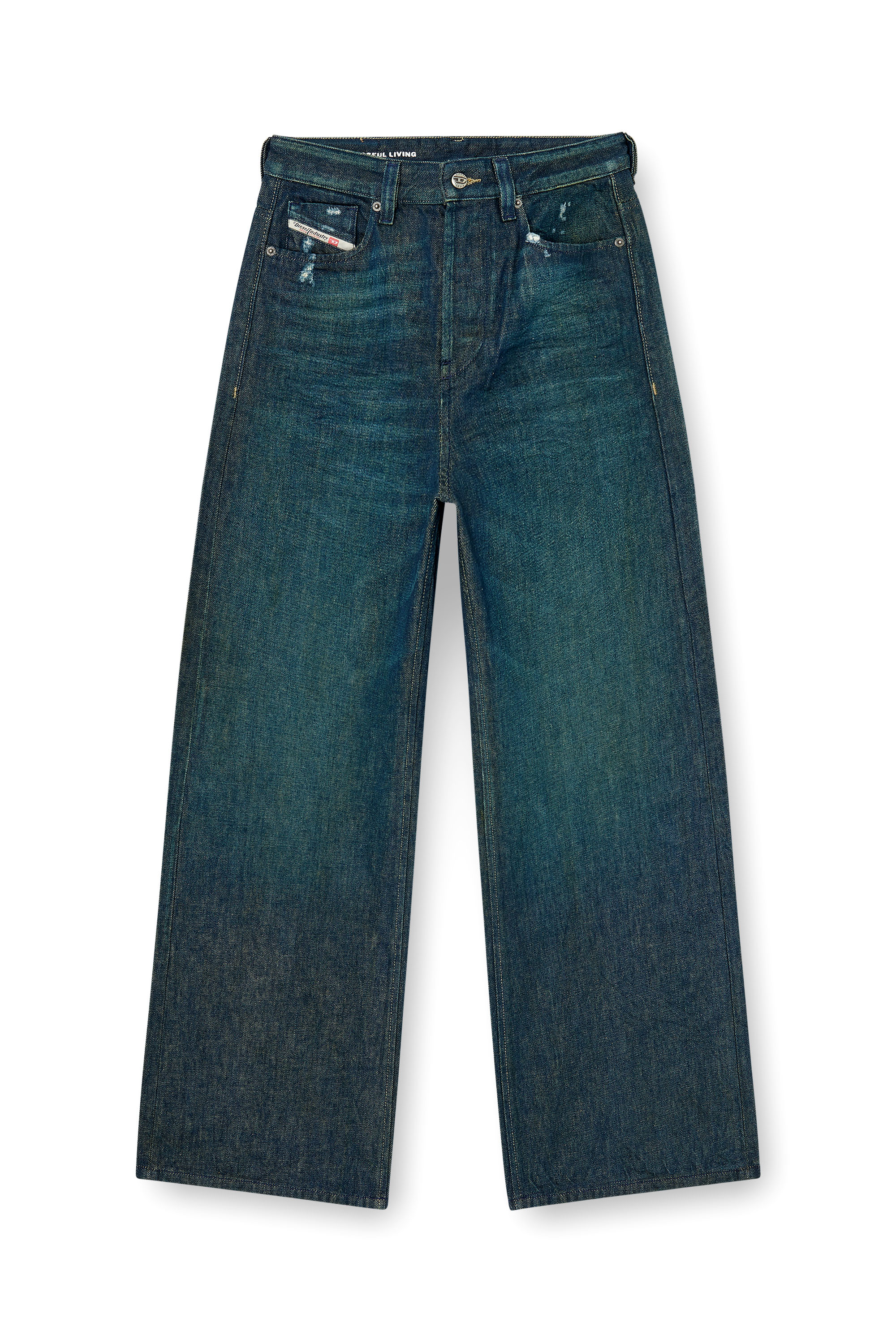 Diesel - Damen Relaxed Jeans 1996 D-Sire 0ADBY, Dunkelblau - 2