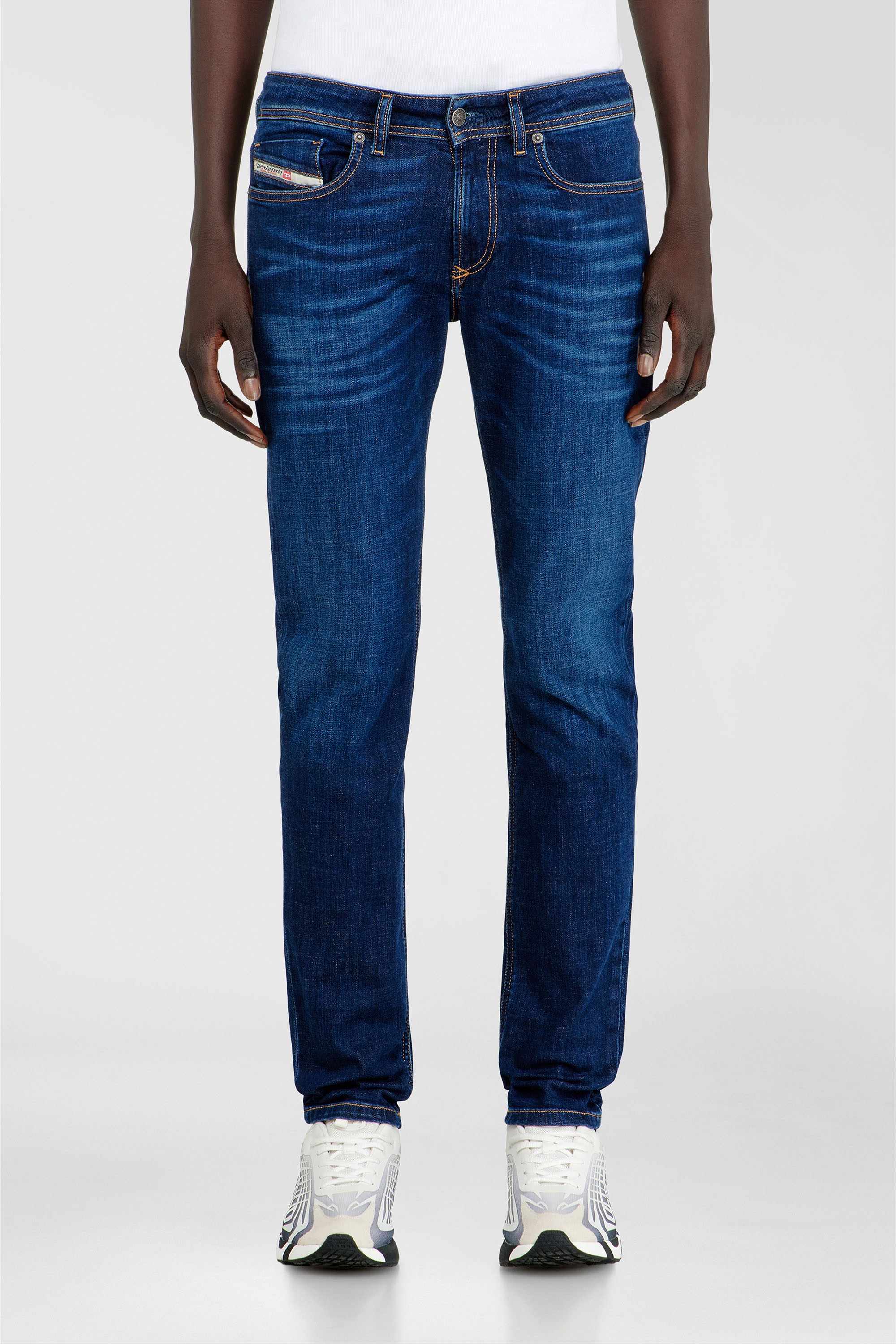 Diesel - Herren Skinny Jeans 1979 Sleenker 09J17, Dunkelblau - 4