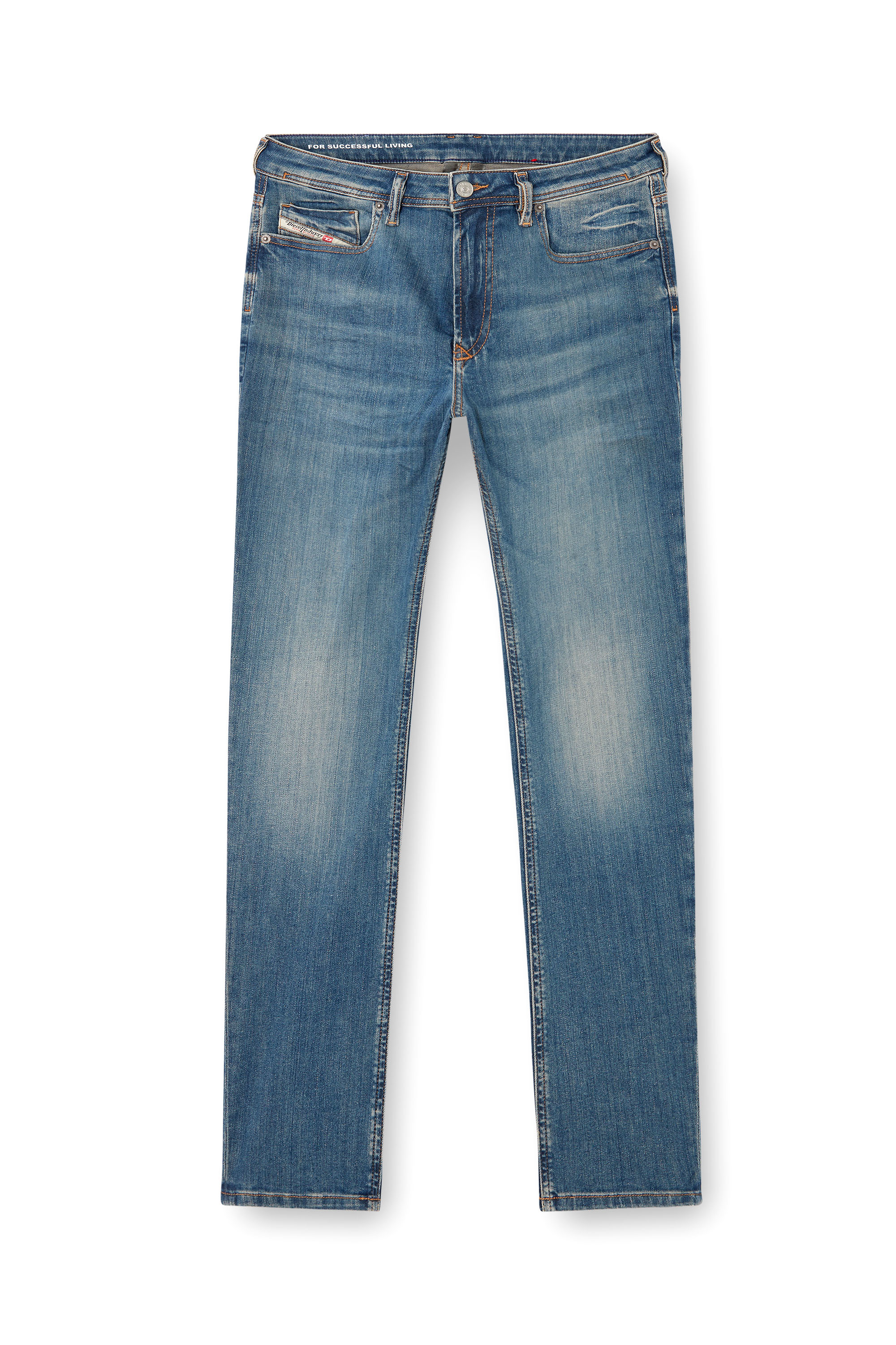 Diesel - Herren Skinny Jeans 1979 Sleenker 0BMBT, Mittelblau - 3