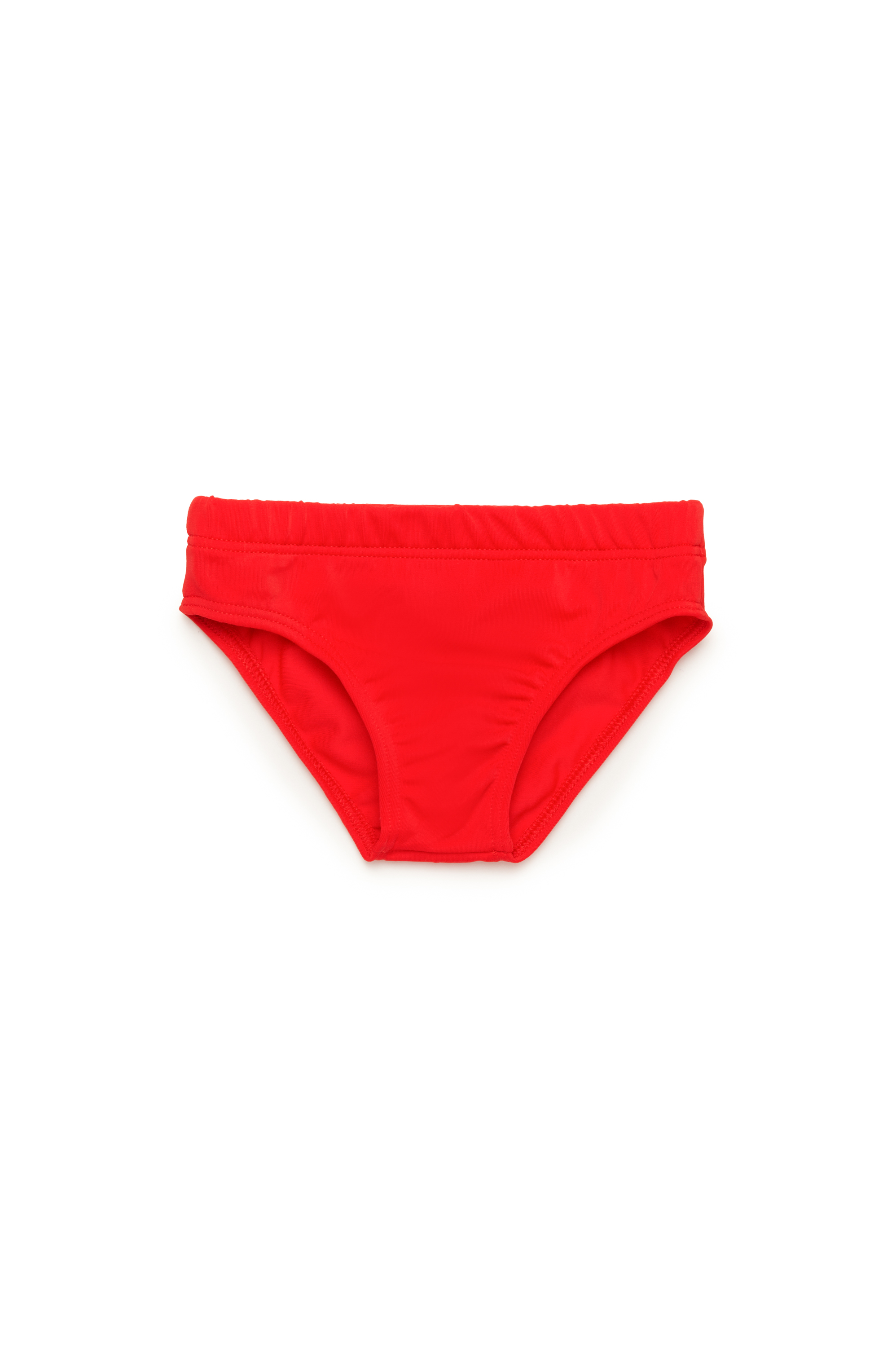 Diesel - MELLIB, Herren Badehose mit Oval D-Print in Rot - 1