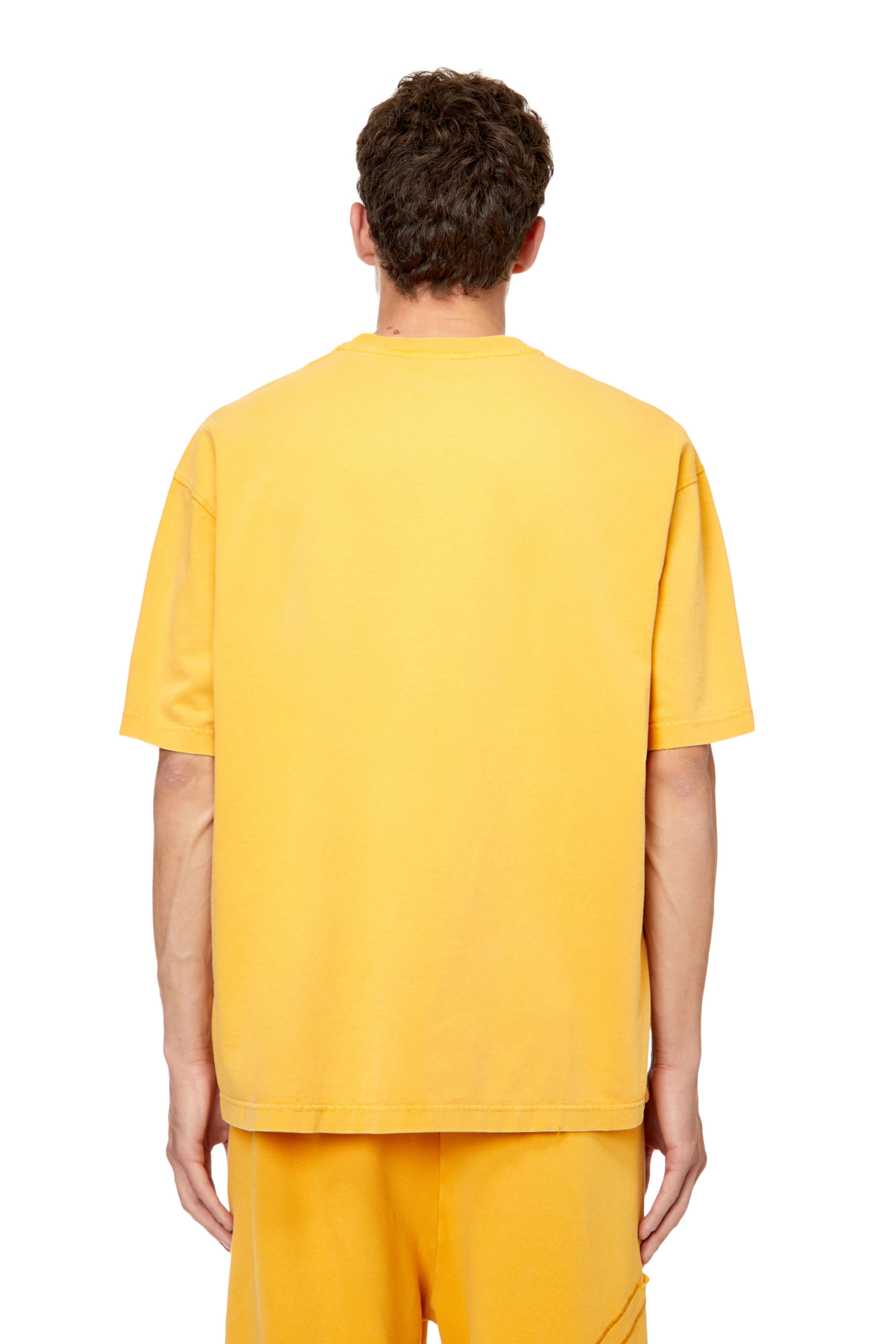 Diesel - T-WASH-PEELOVAL, Gelb - Image 4