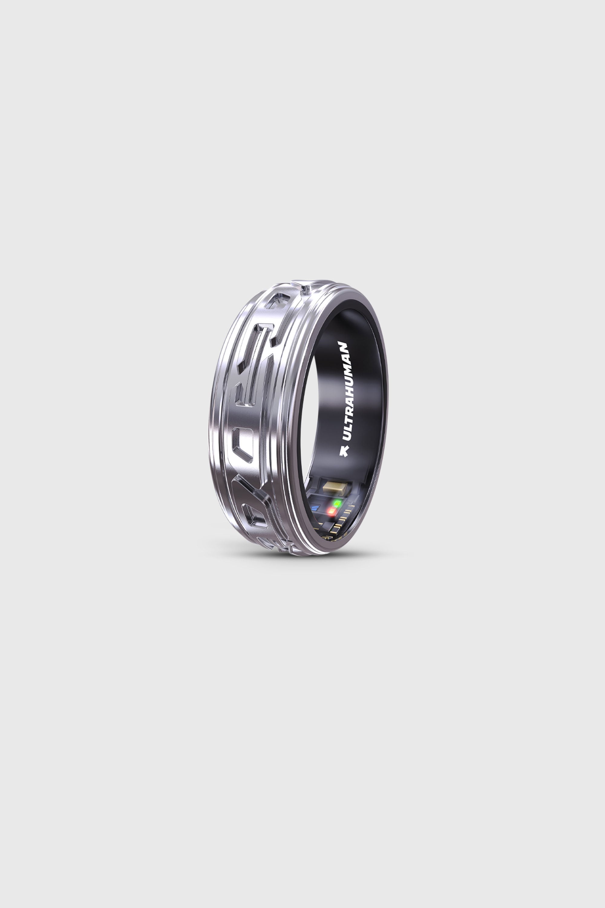 Diesel - SMART RING CRYO SILVER- UHRA-DS SMART RING, Unisex Smart-Ringe in gl&auml;nzendem Silber in Silber - 2