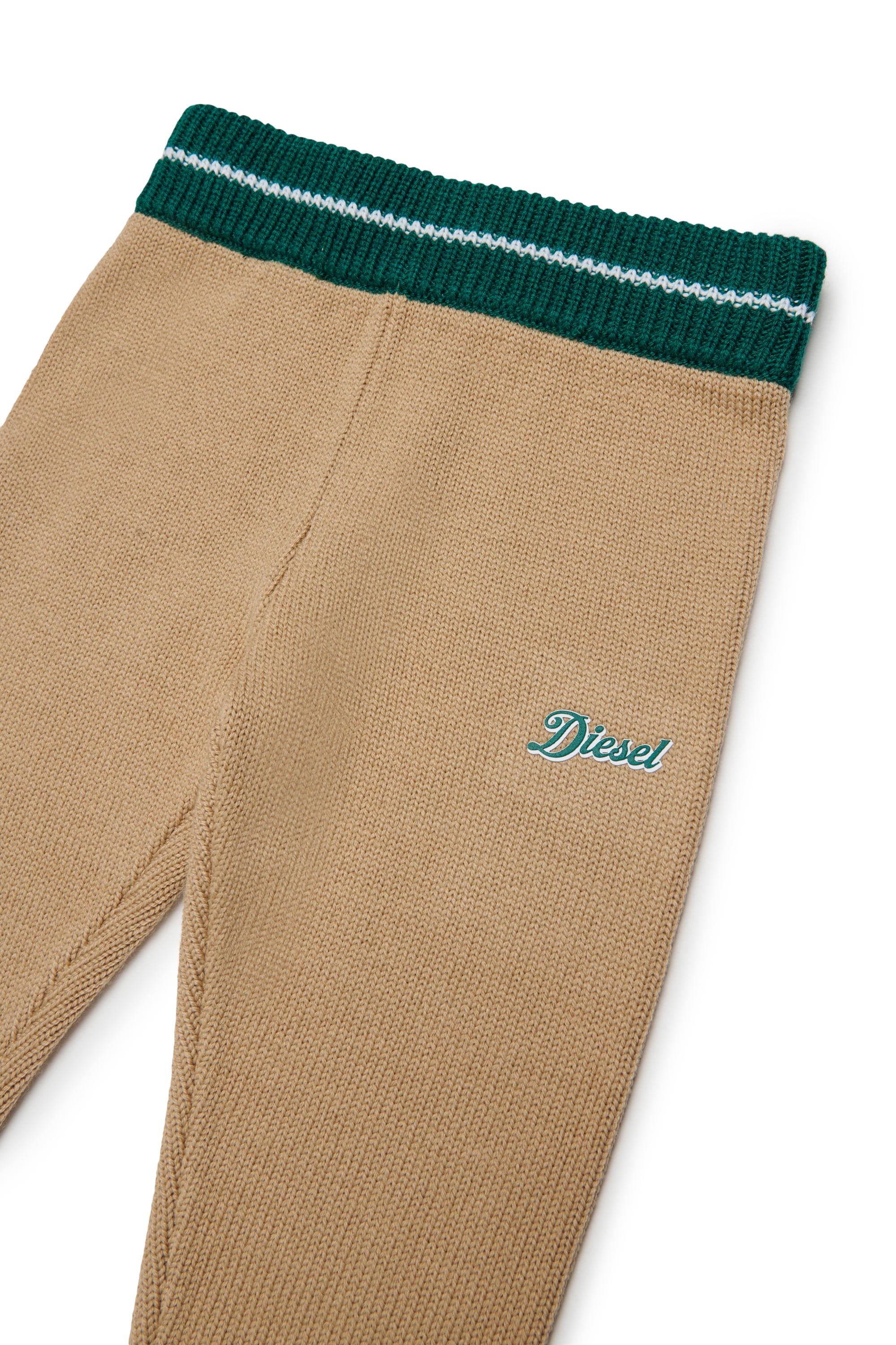 Diesel - PMOB, Unisex Strickhose aus Wollmischung in Braun - 3