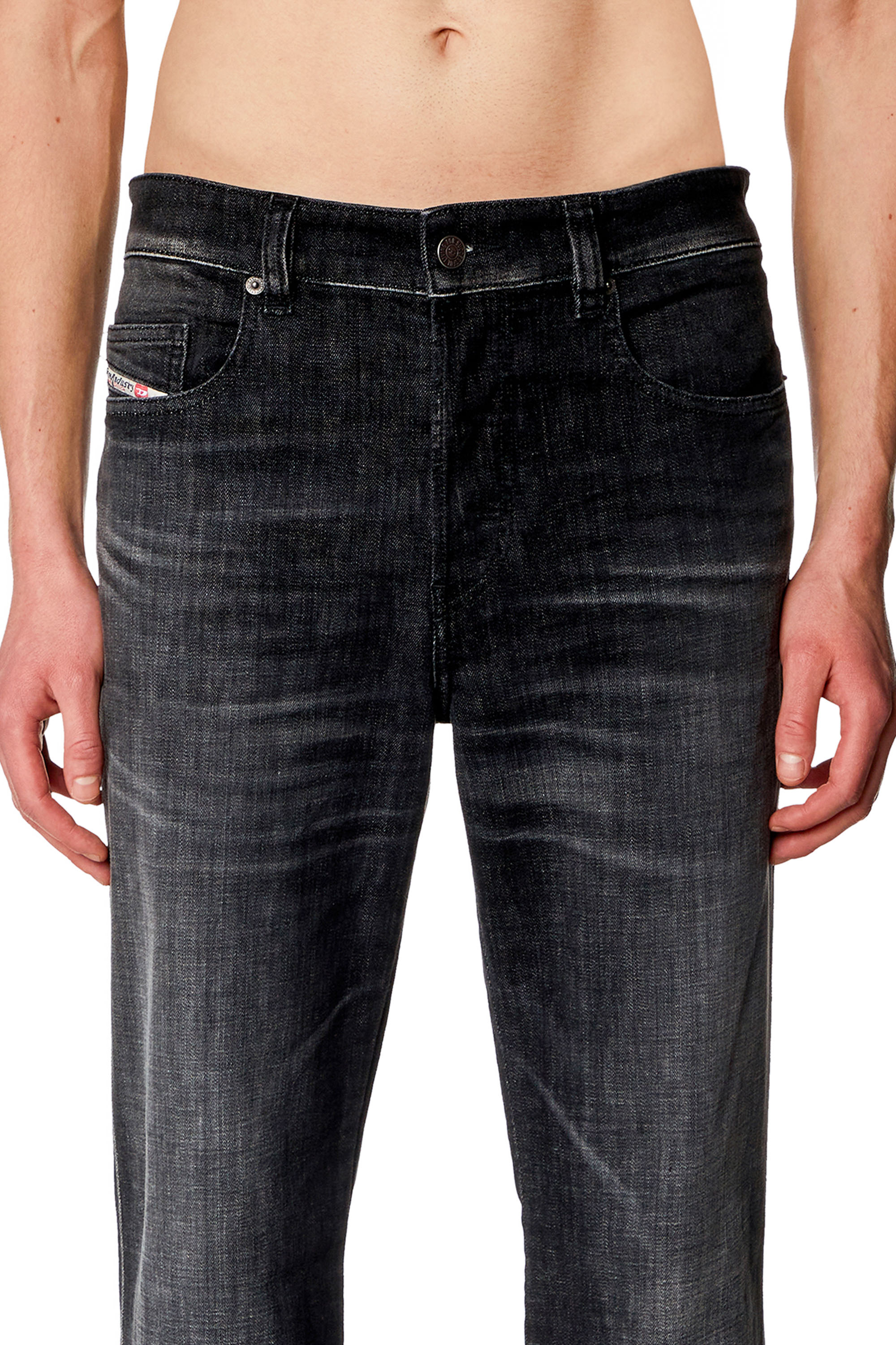 Diesel - Bootcut Jeans 1998 D-Buck 09H34, Schwarz/Dunkelgrau - Image 3